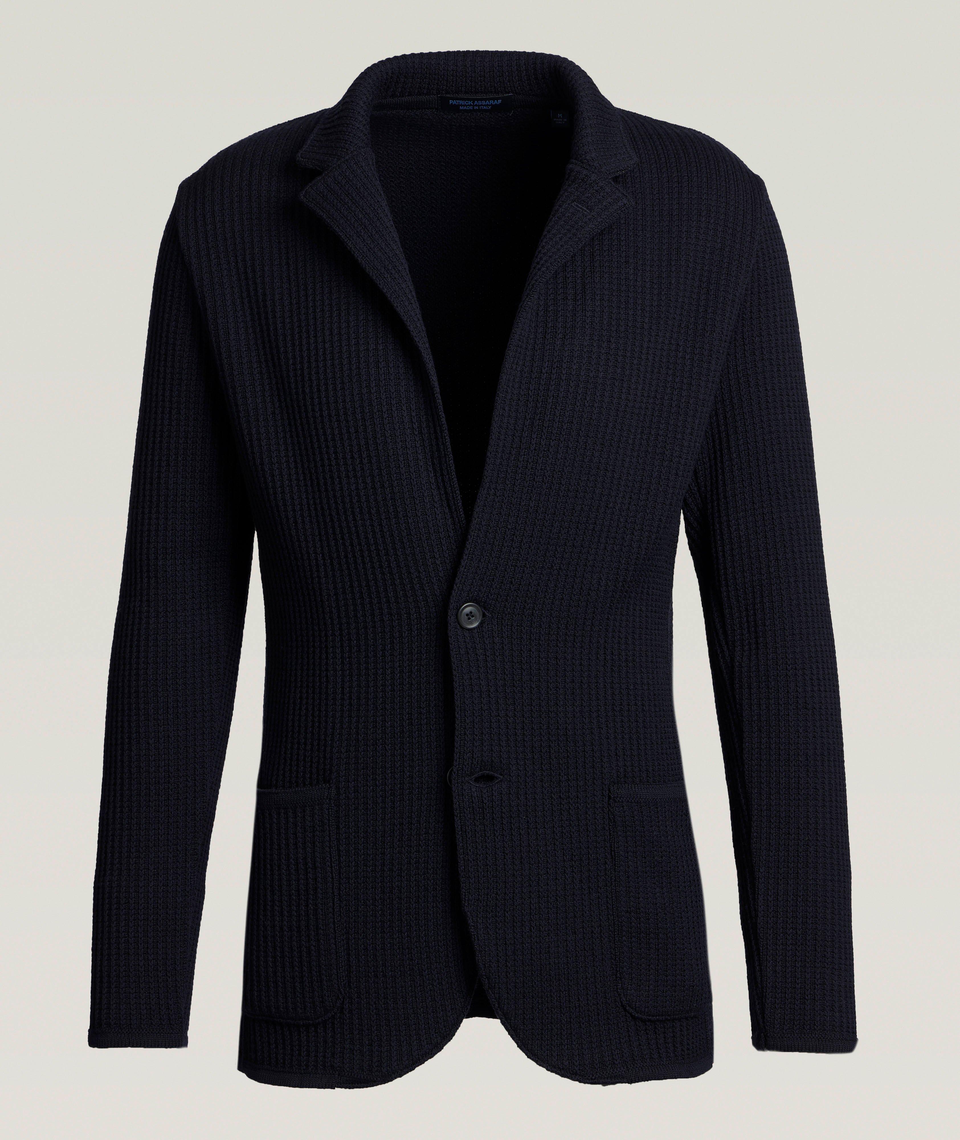 Cardigan extrafine à point de chaînette image 0