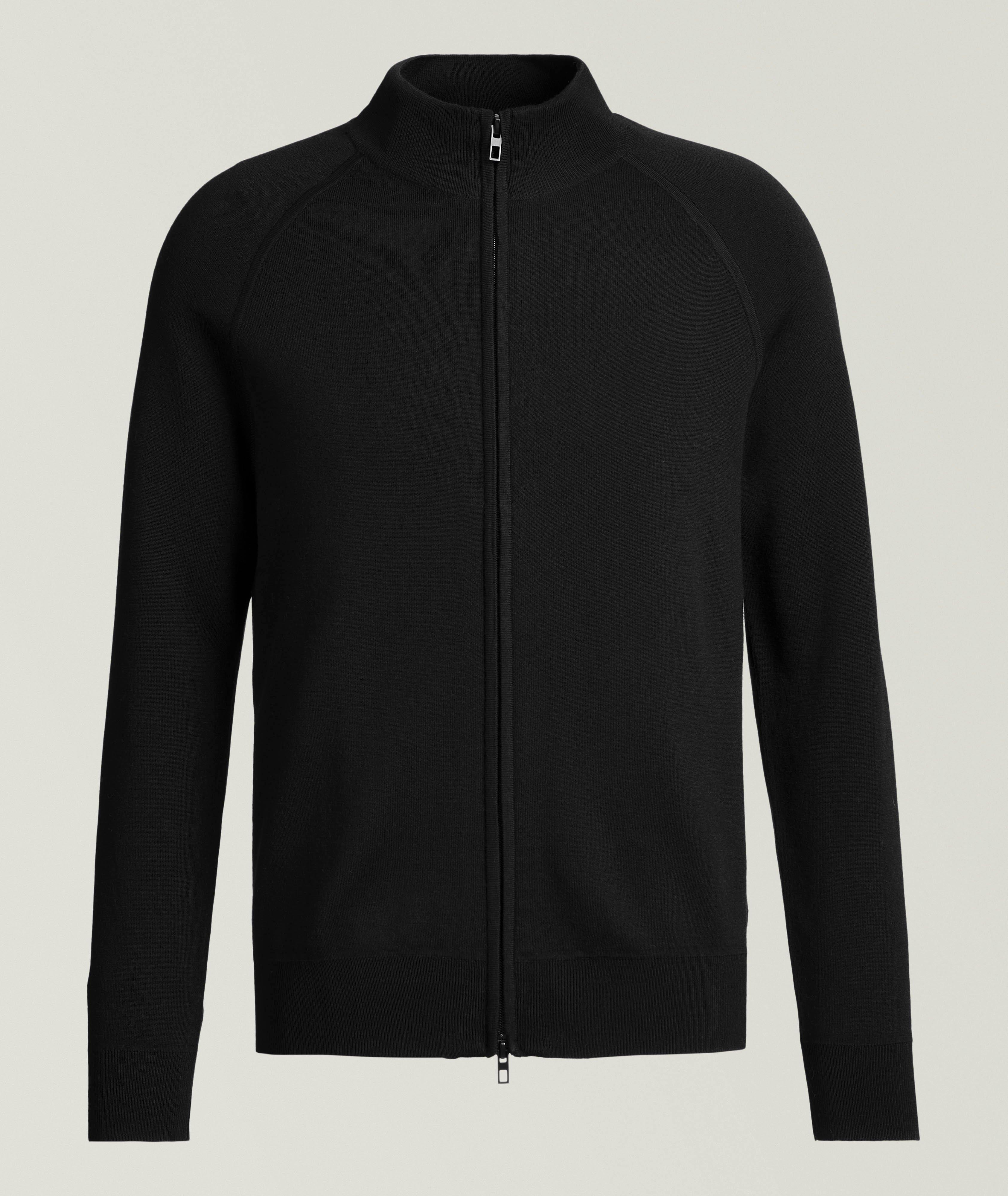 Double Face Merino Raglan Cardigan image 0