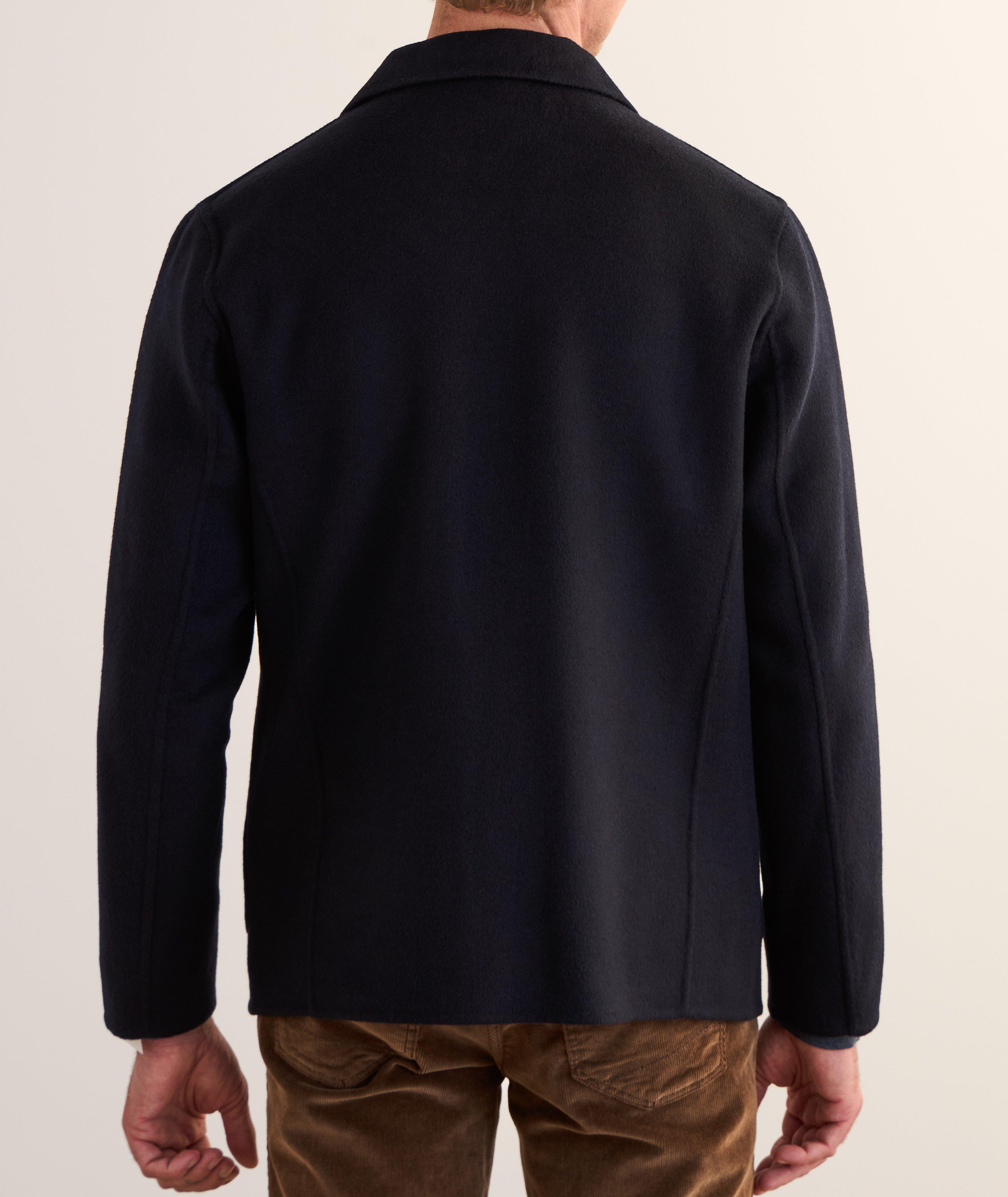 Veste de travail en laine et soie image 2