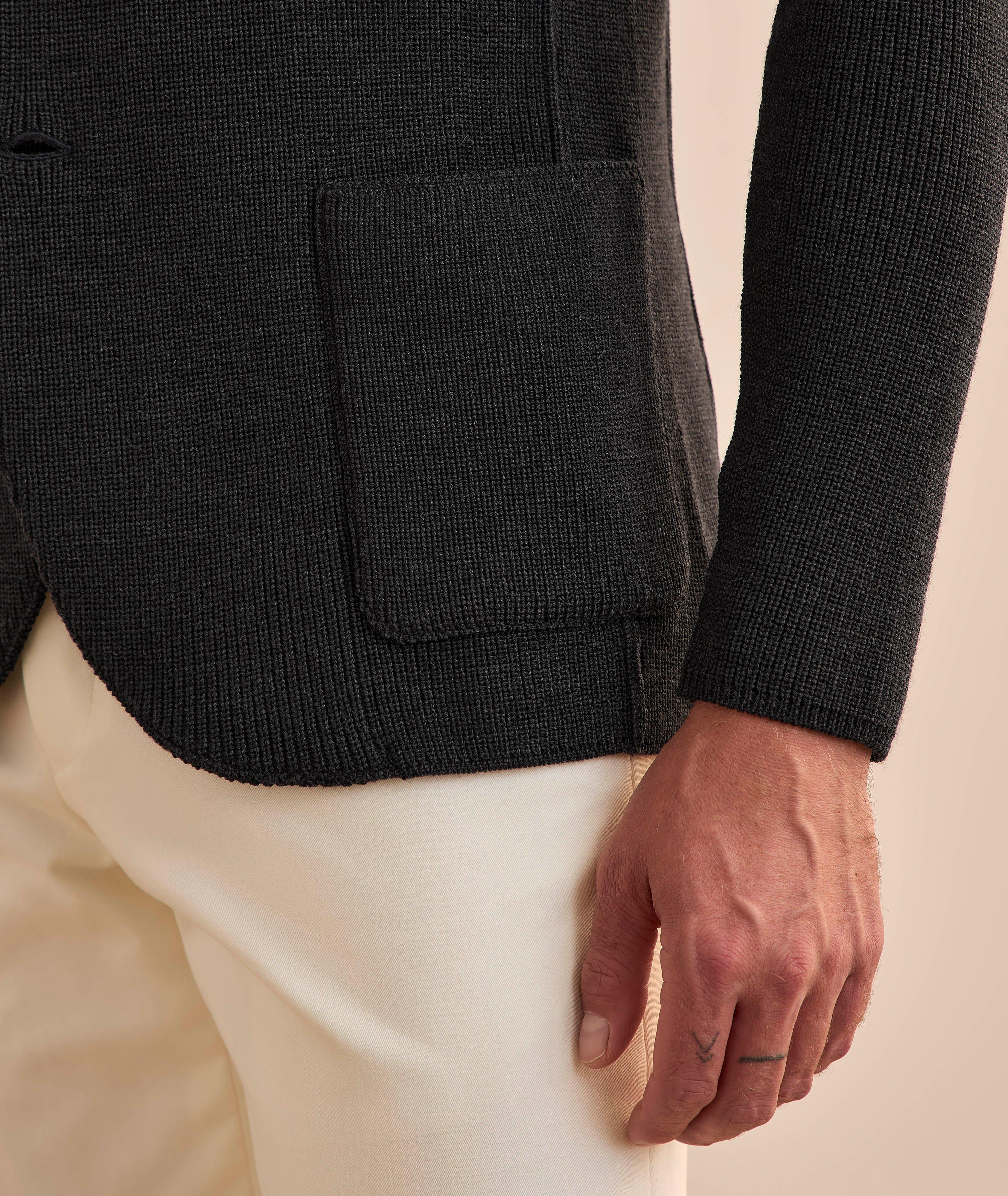 Textured Knit Sport Jacket image 4