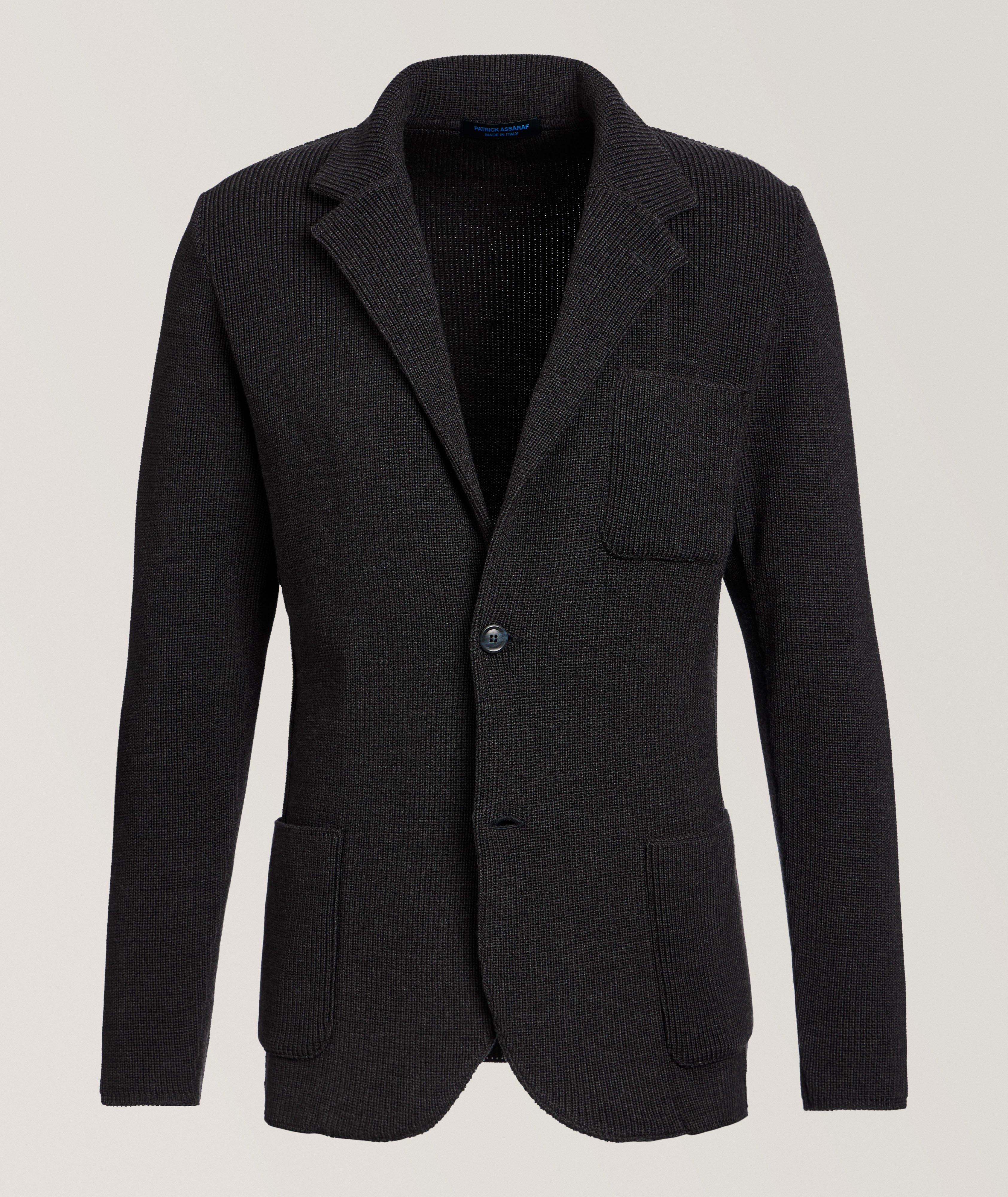 Textured Knit Sport Jacket image 0