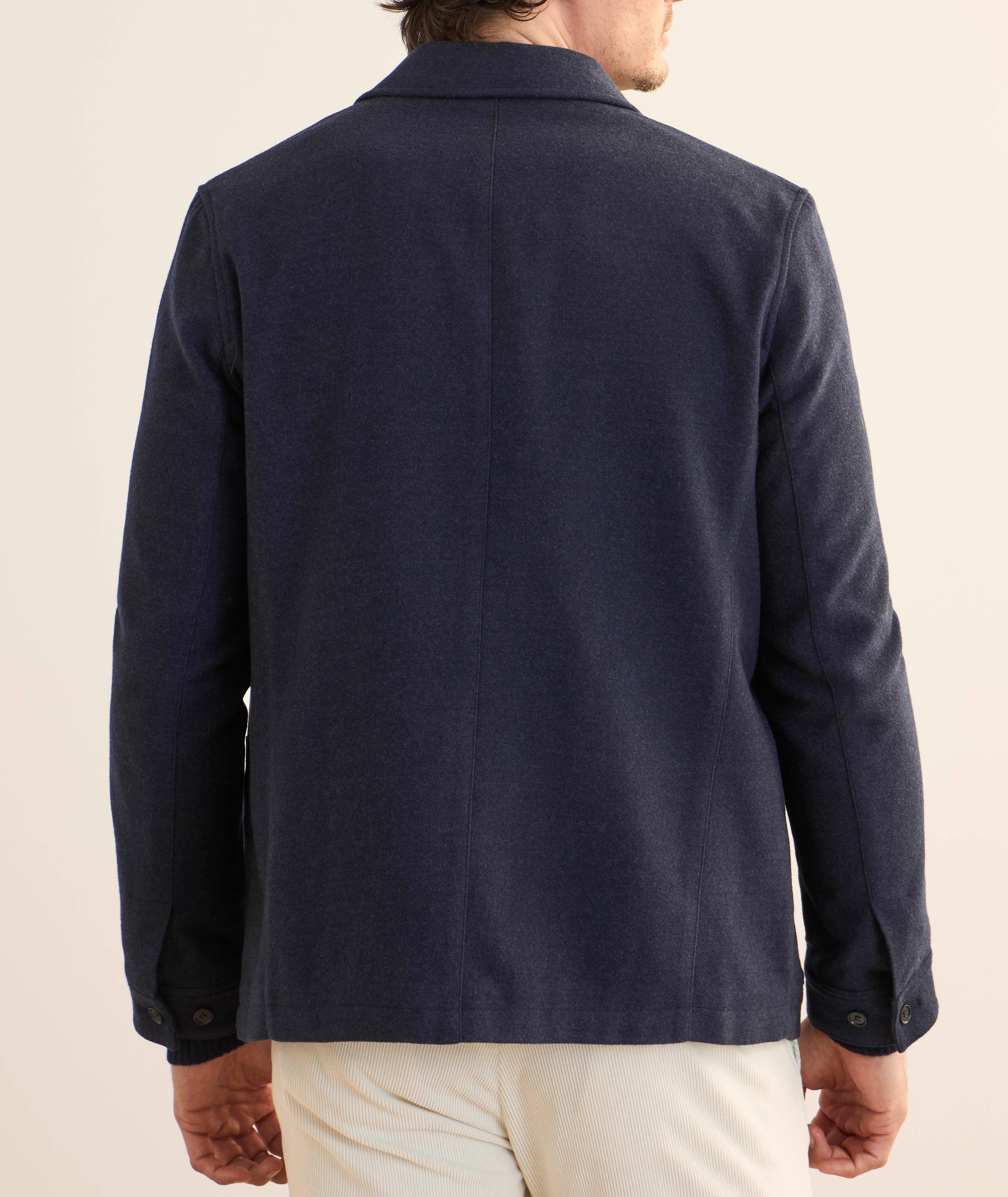 Virgin Wool Shirt Jacket image 2