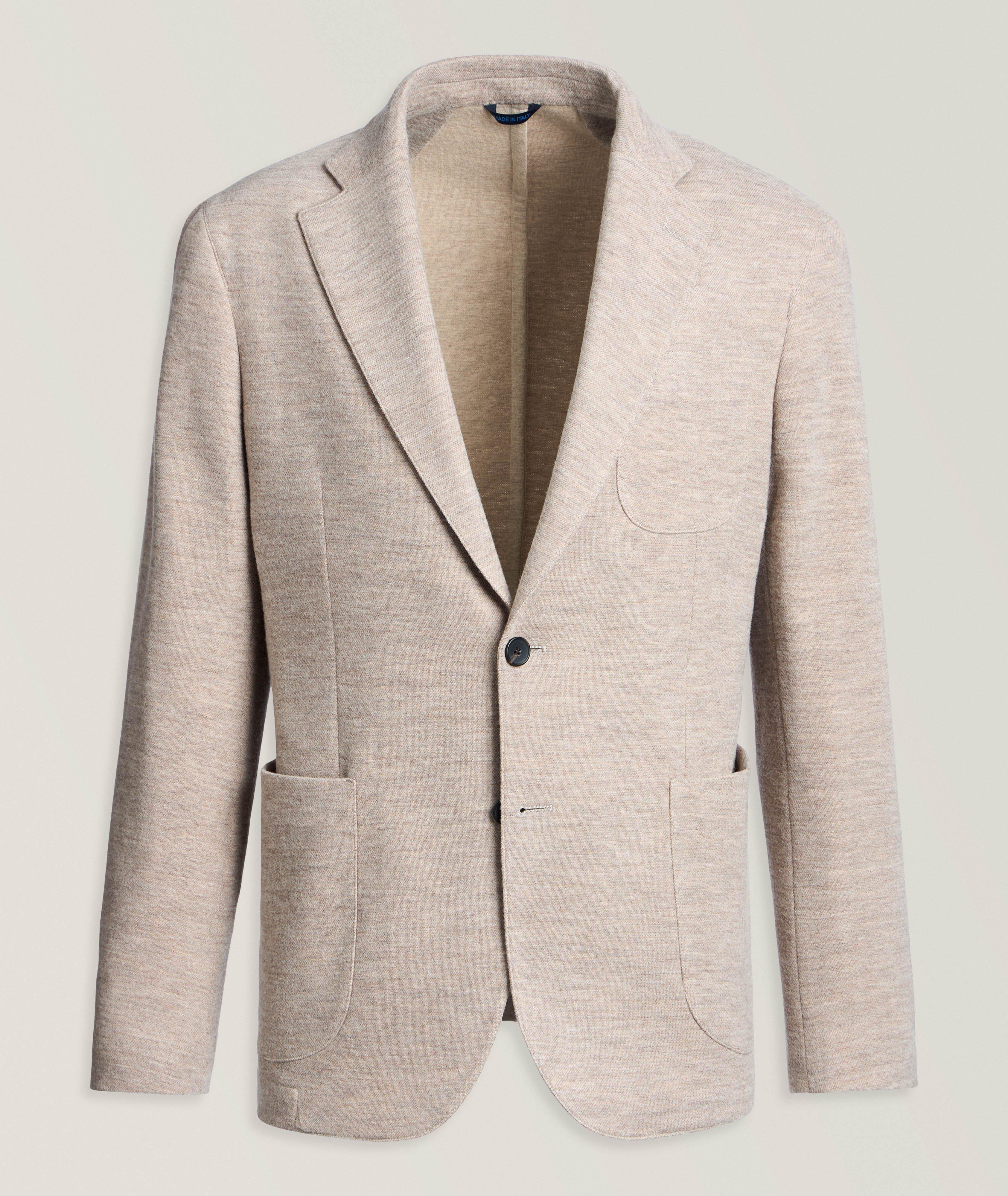 Veston en tricot double face image 0
