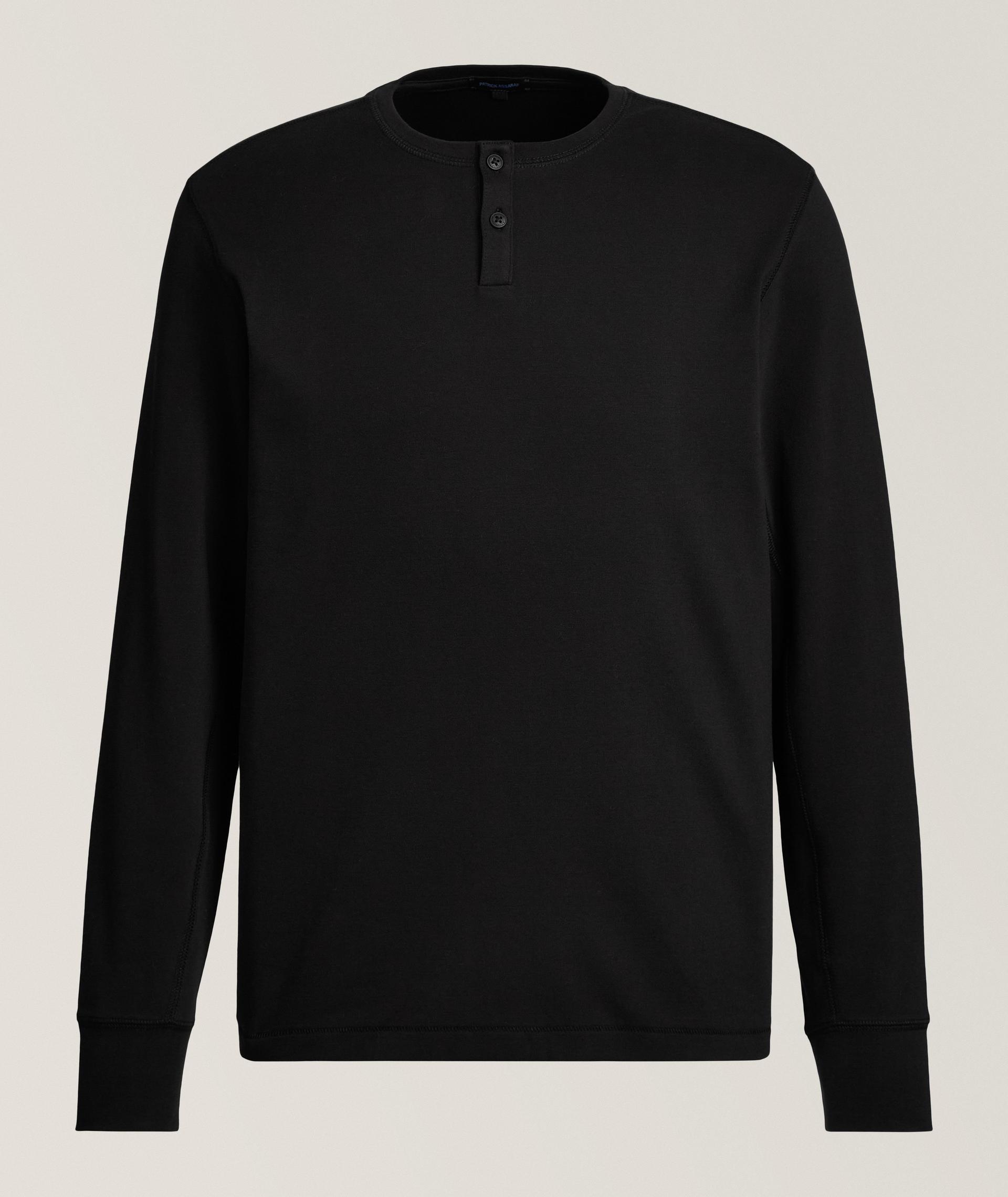 Henley en coton Pima extensible image 0