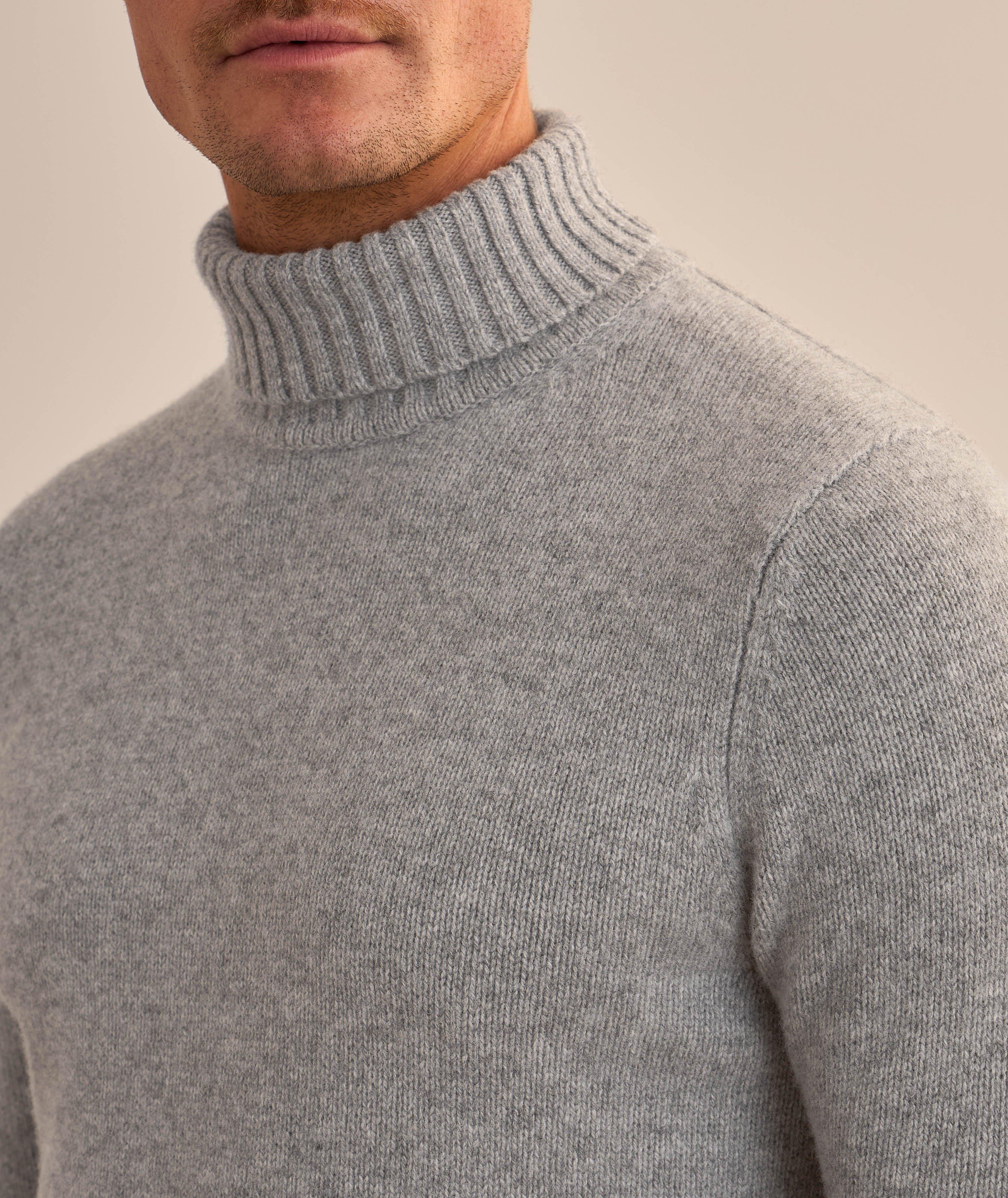 Superfine Lambswool Turtleneck Sweater image 3