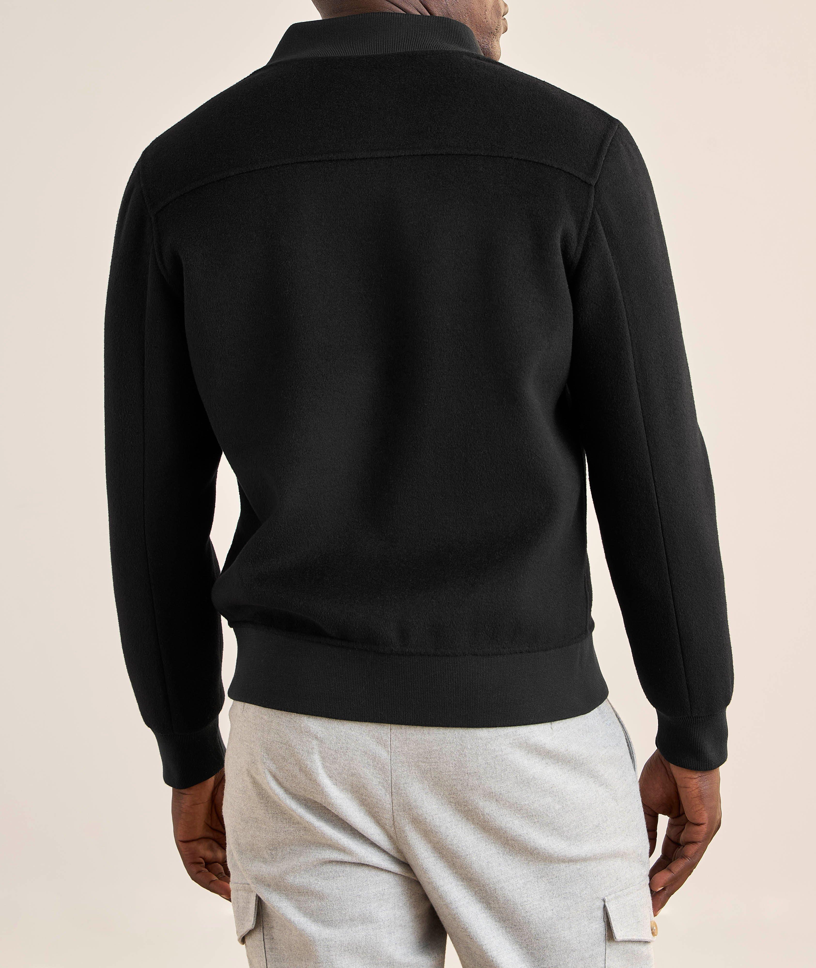 Blouson en laine et en soie image 2
