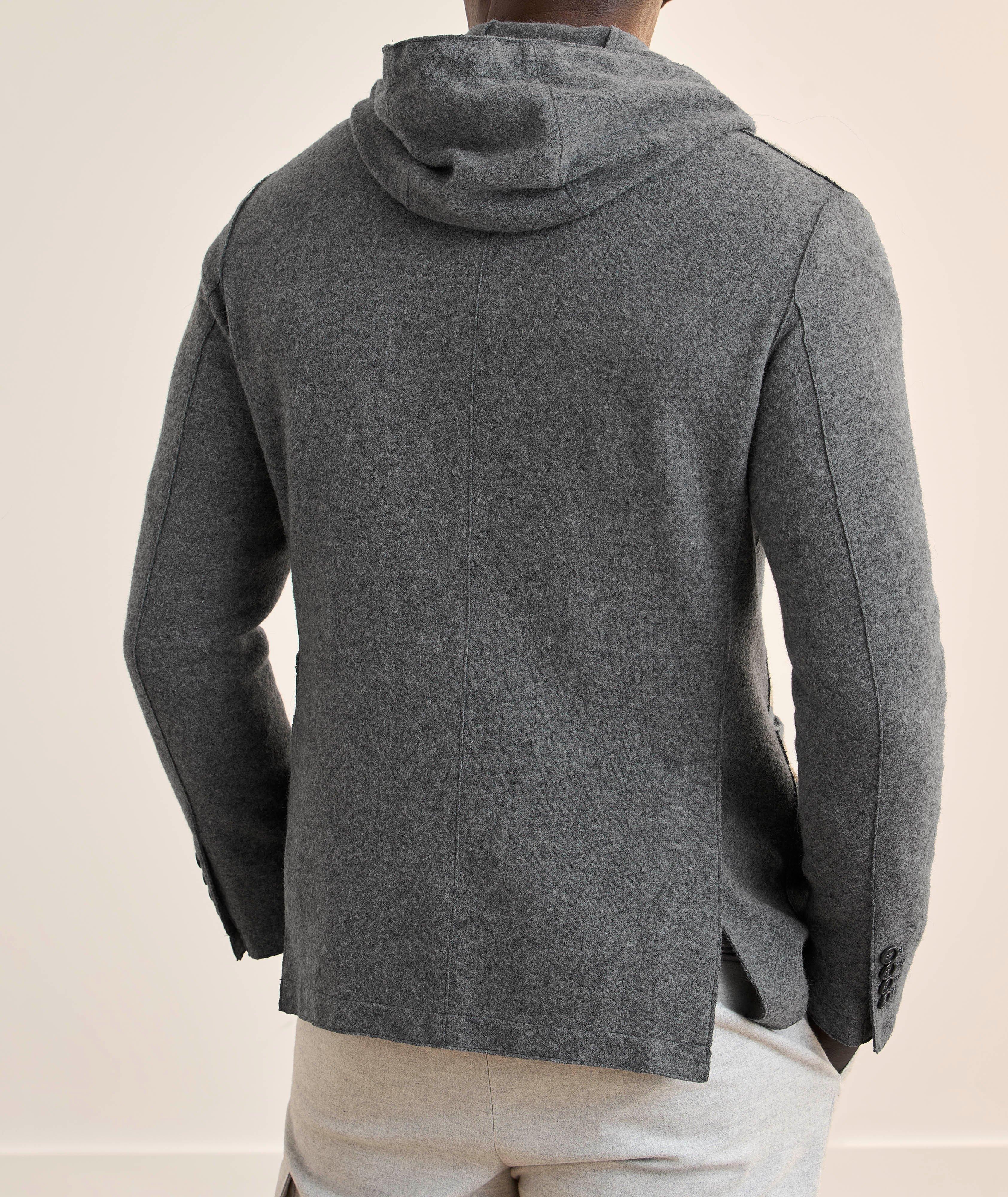 Hybrid Removable-Bib Hooded Sport Jacket image 2