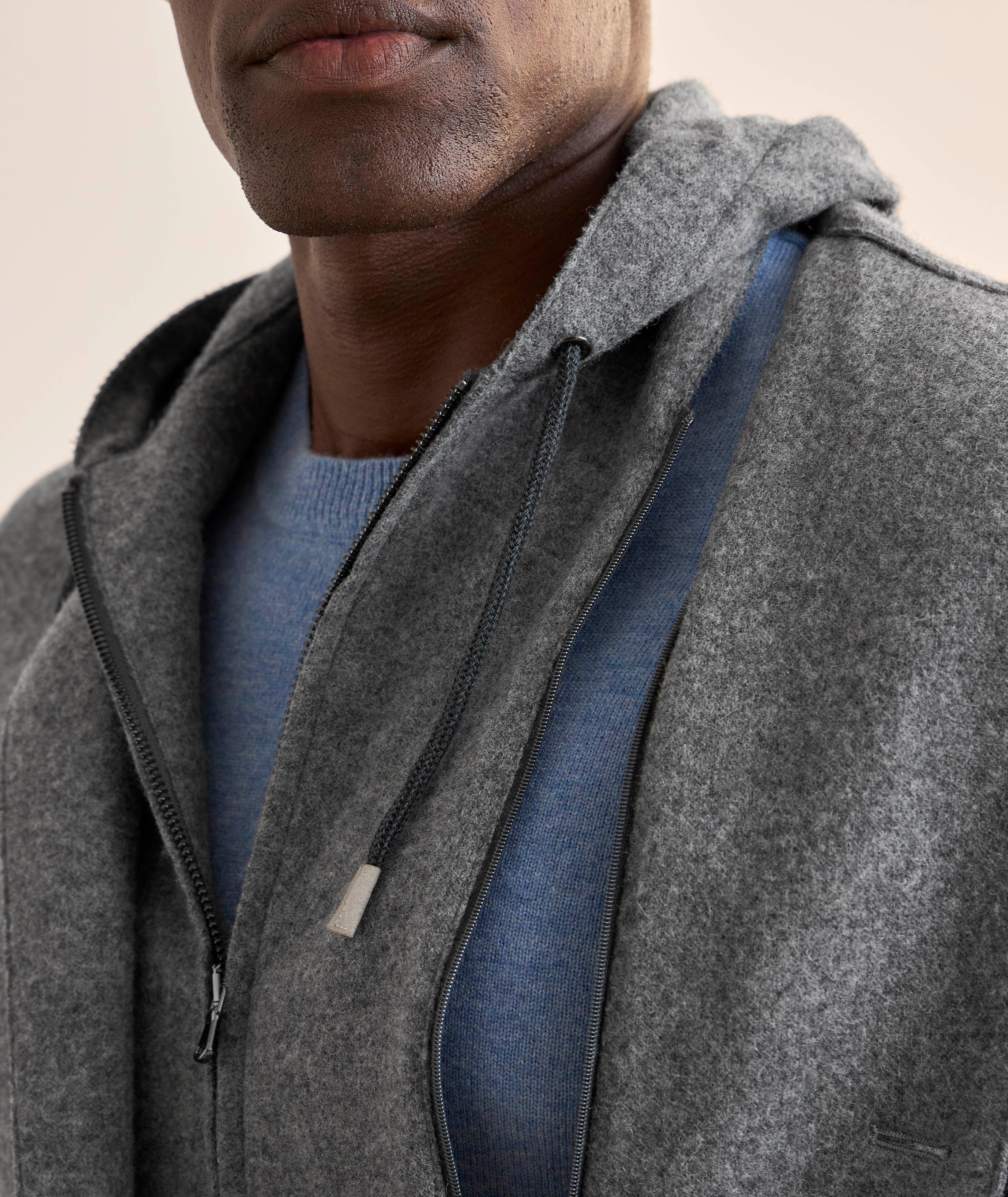Hybrid Removable-Bib Hooded Sport Jacket image 3