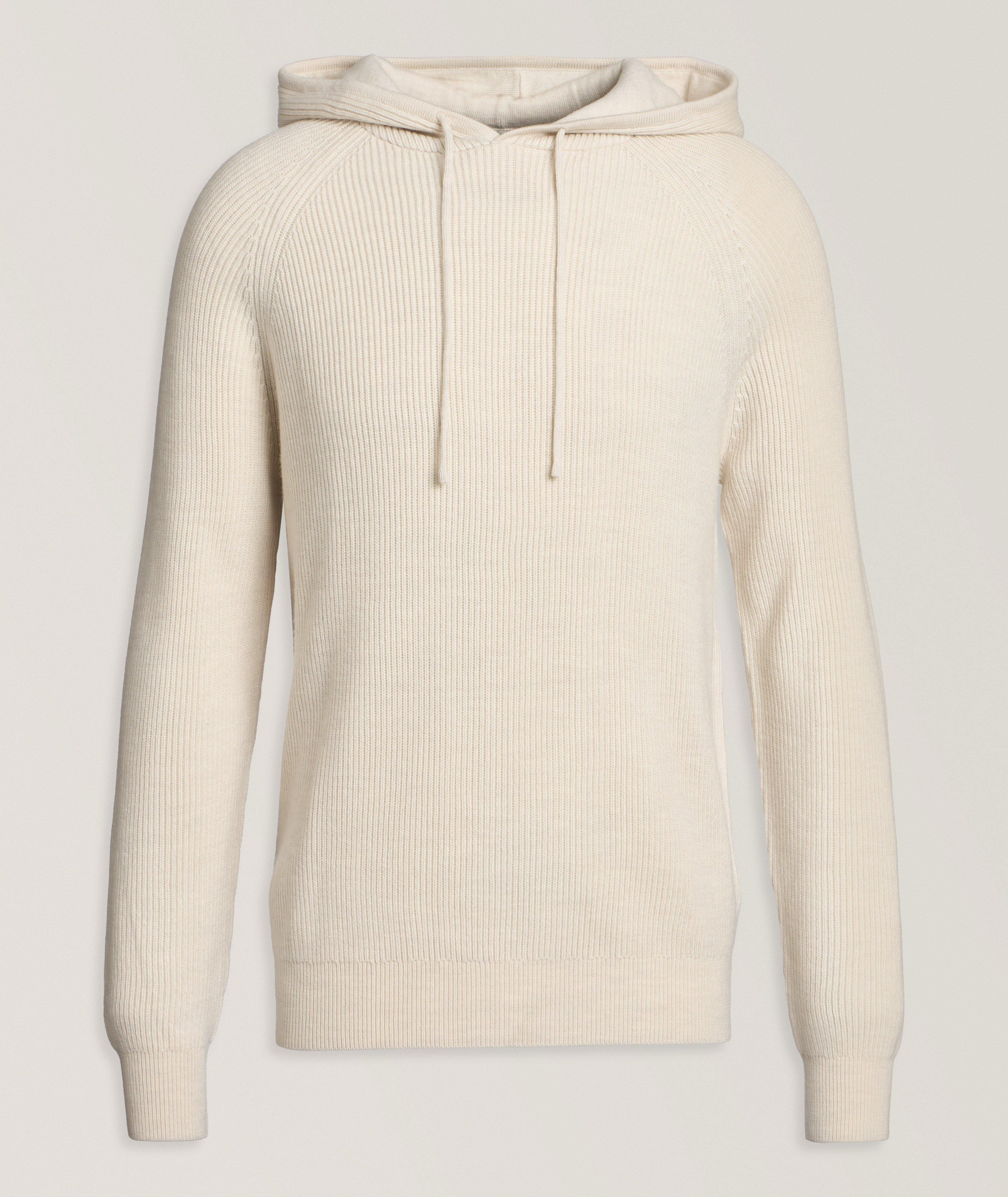 Extrafine Merino Wool Hooded Sweater image 0