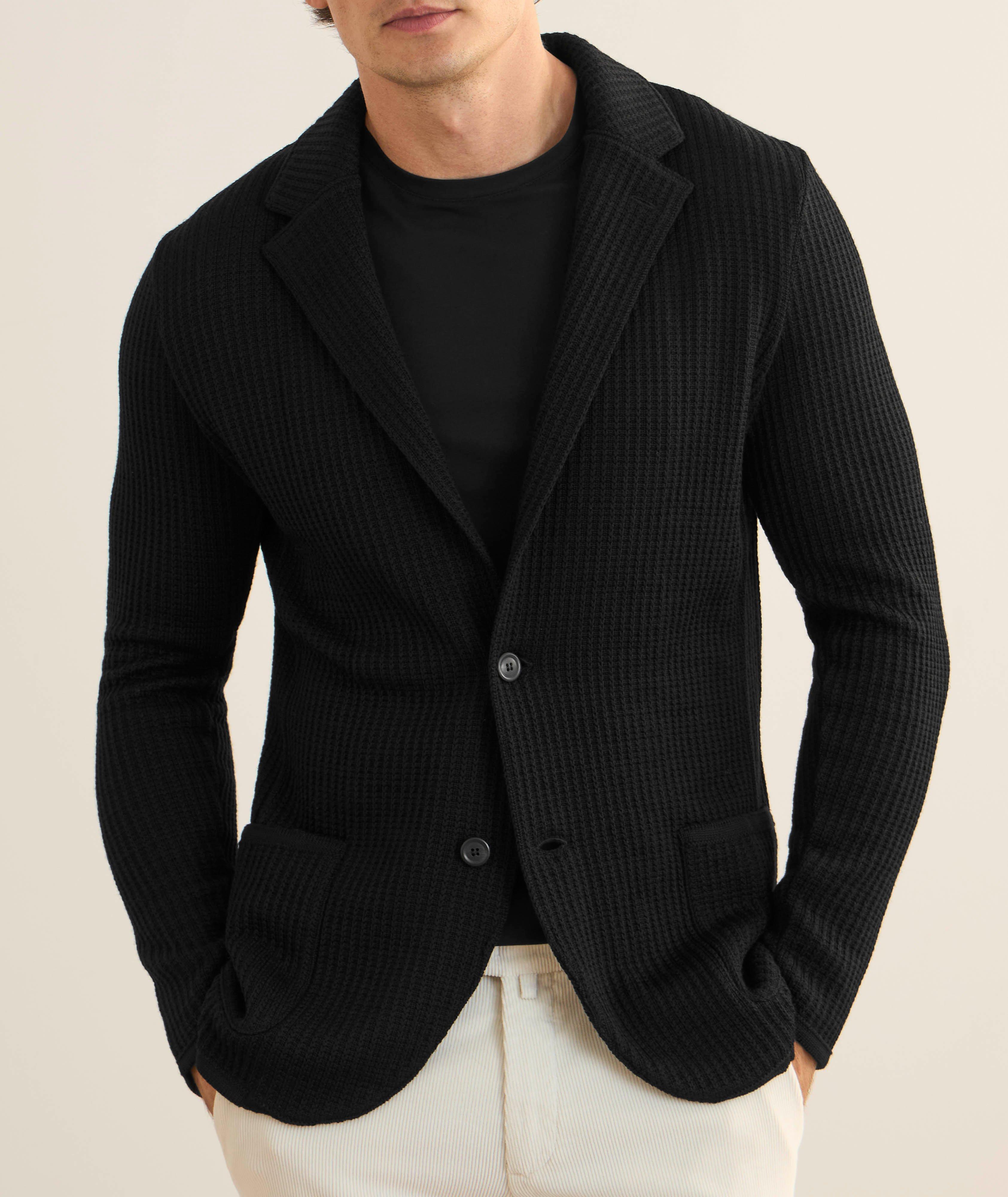 Cardigan en maille texturée à mailles chaînées image 1