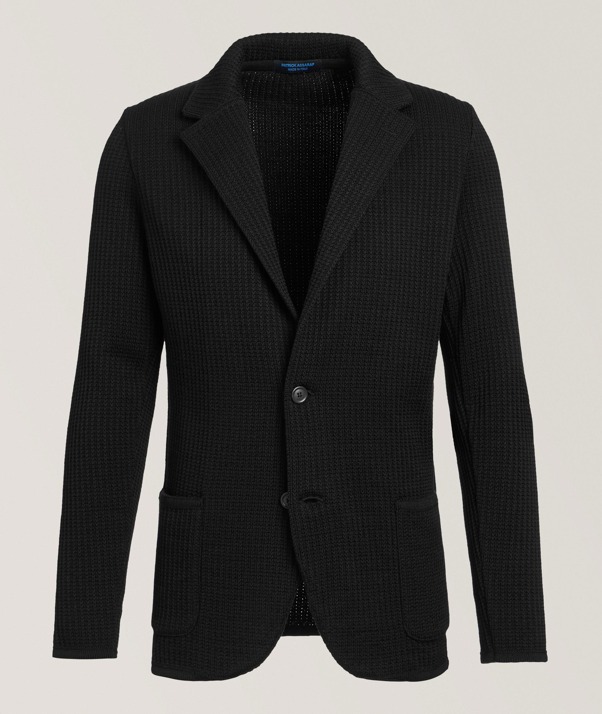 Textured Chain Stitch Knit Cardigan  image 0
