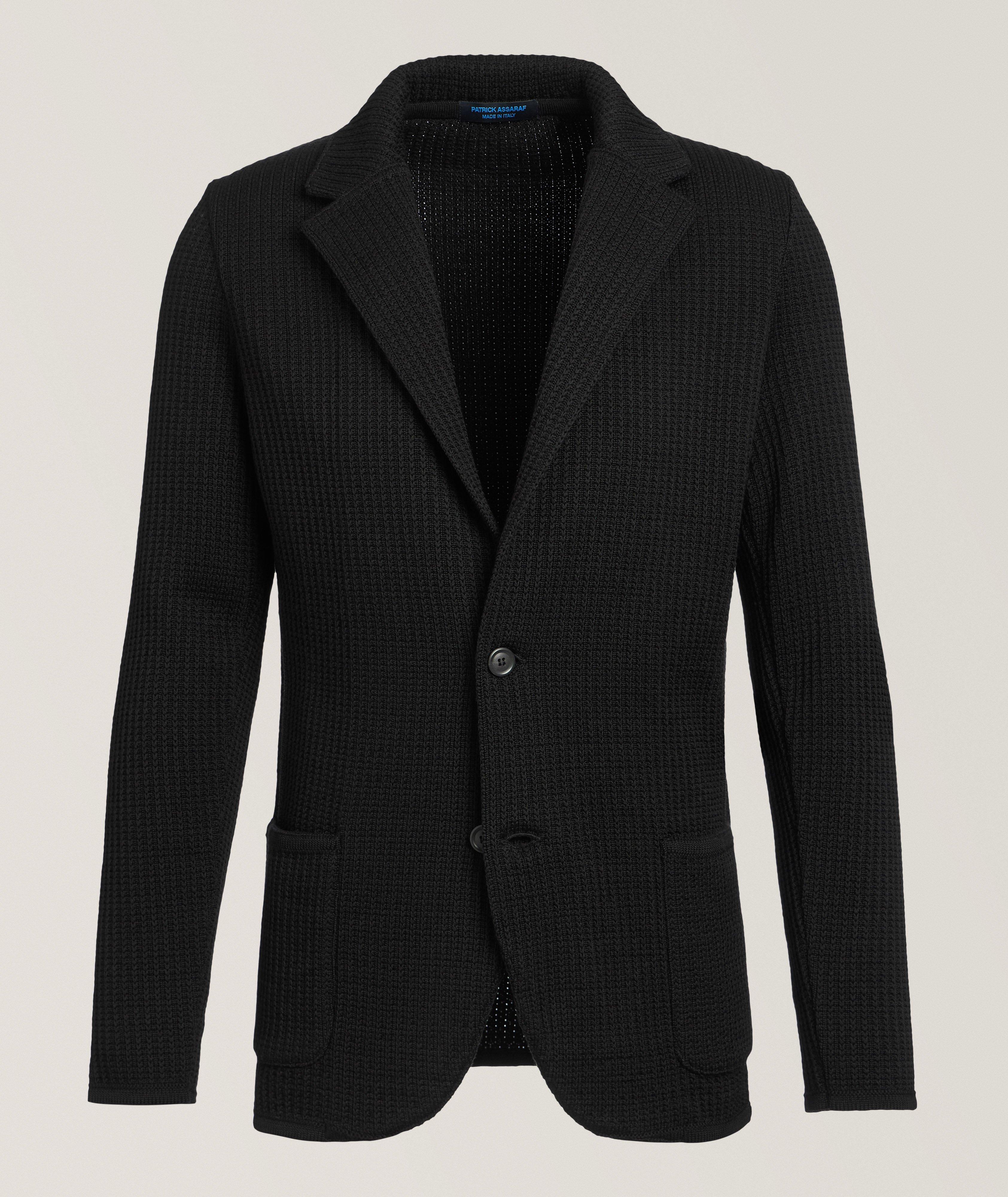 Cardigan en maille texturée à mailles chaînées image 0