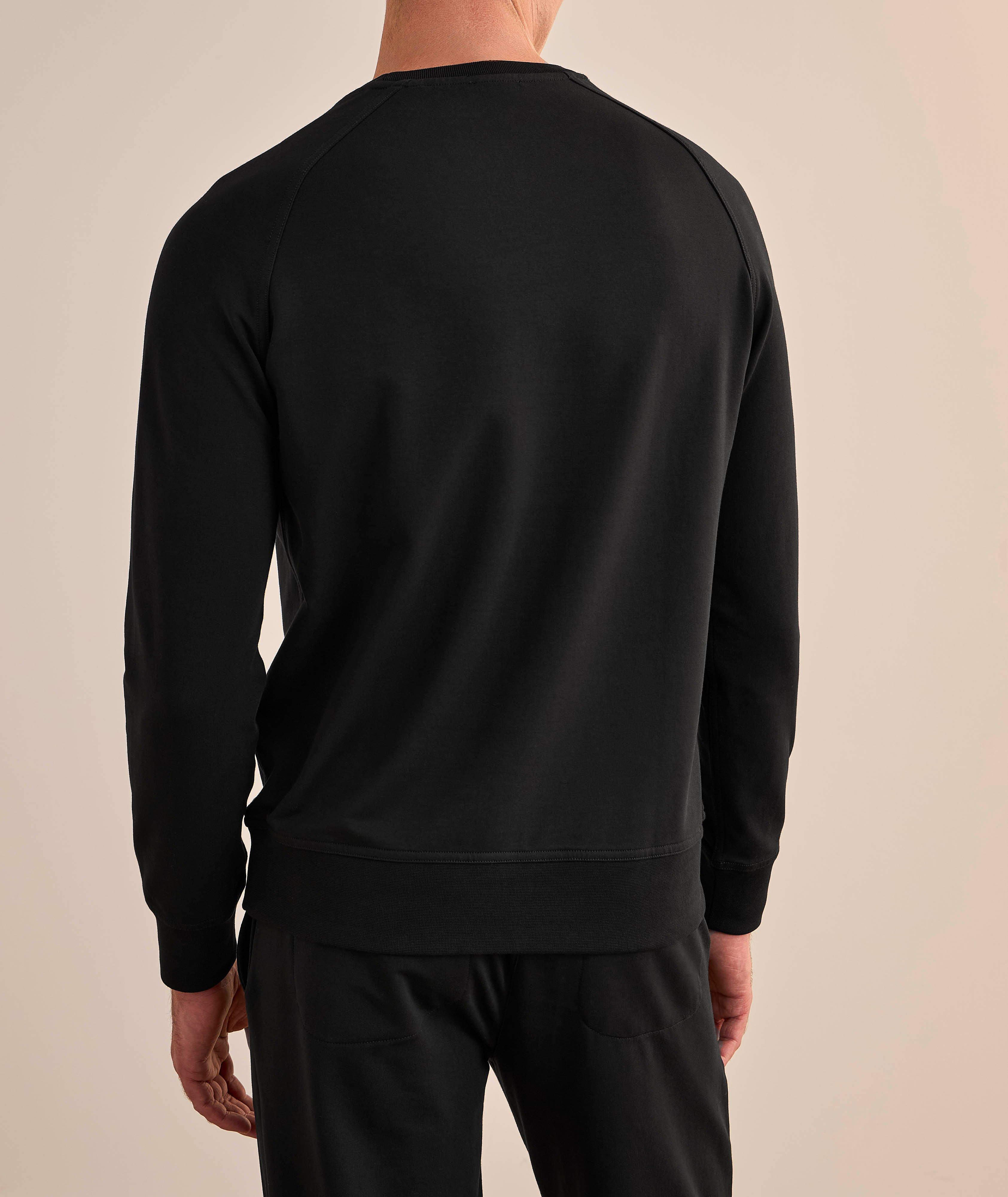 Stretch-Pima Cotton Raglan Sweatshirt  image 2