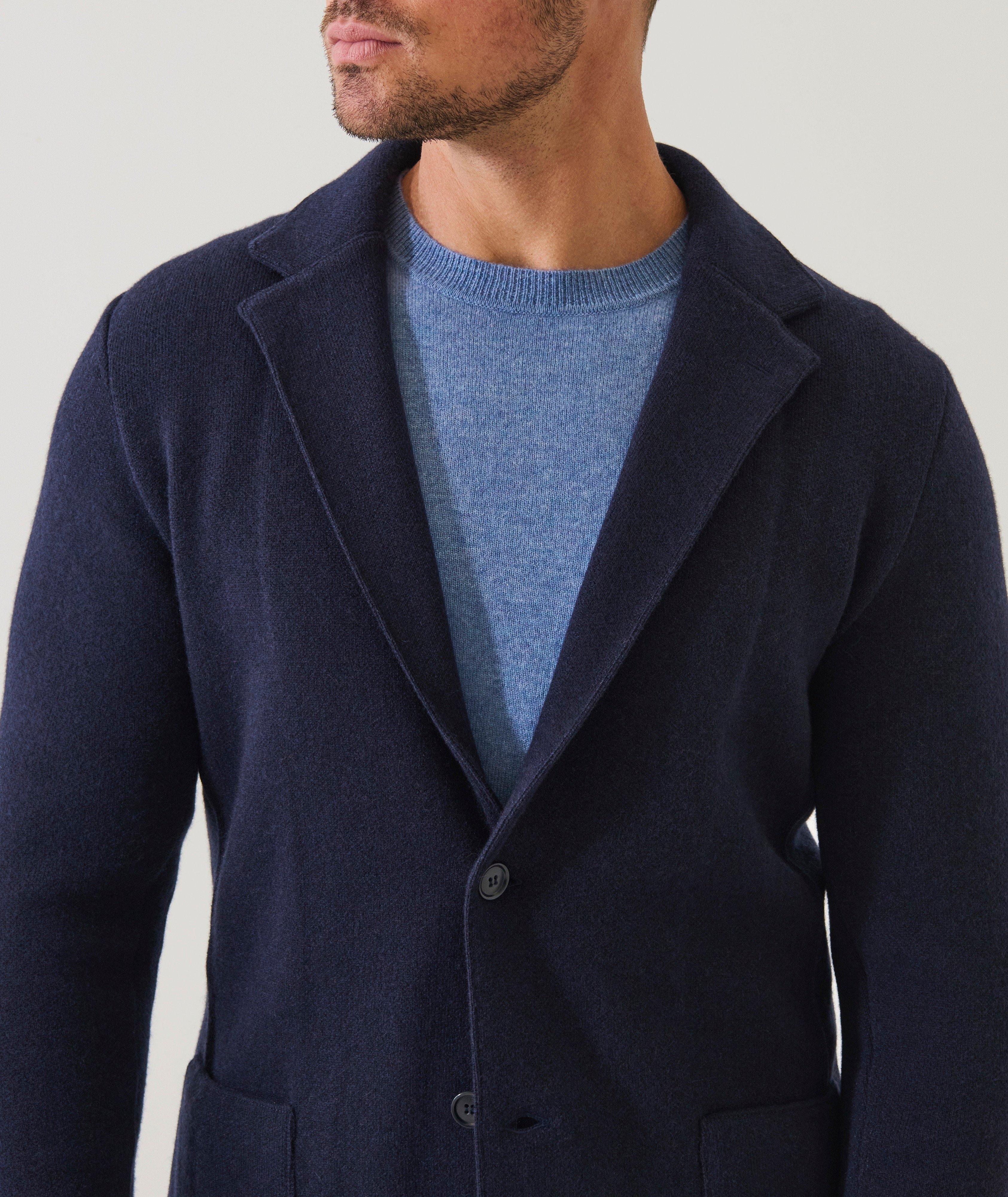 Eco-Cashmere Knit Sport Jacket image 2