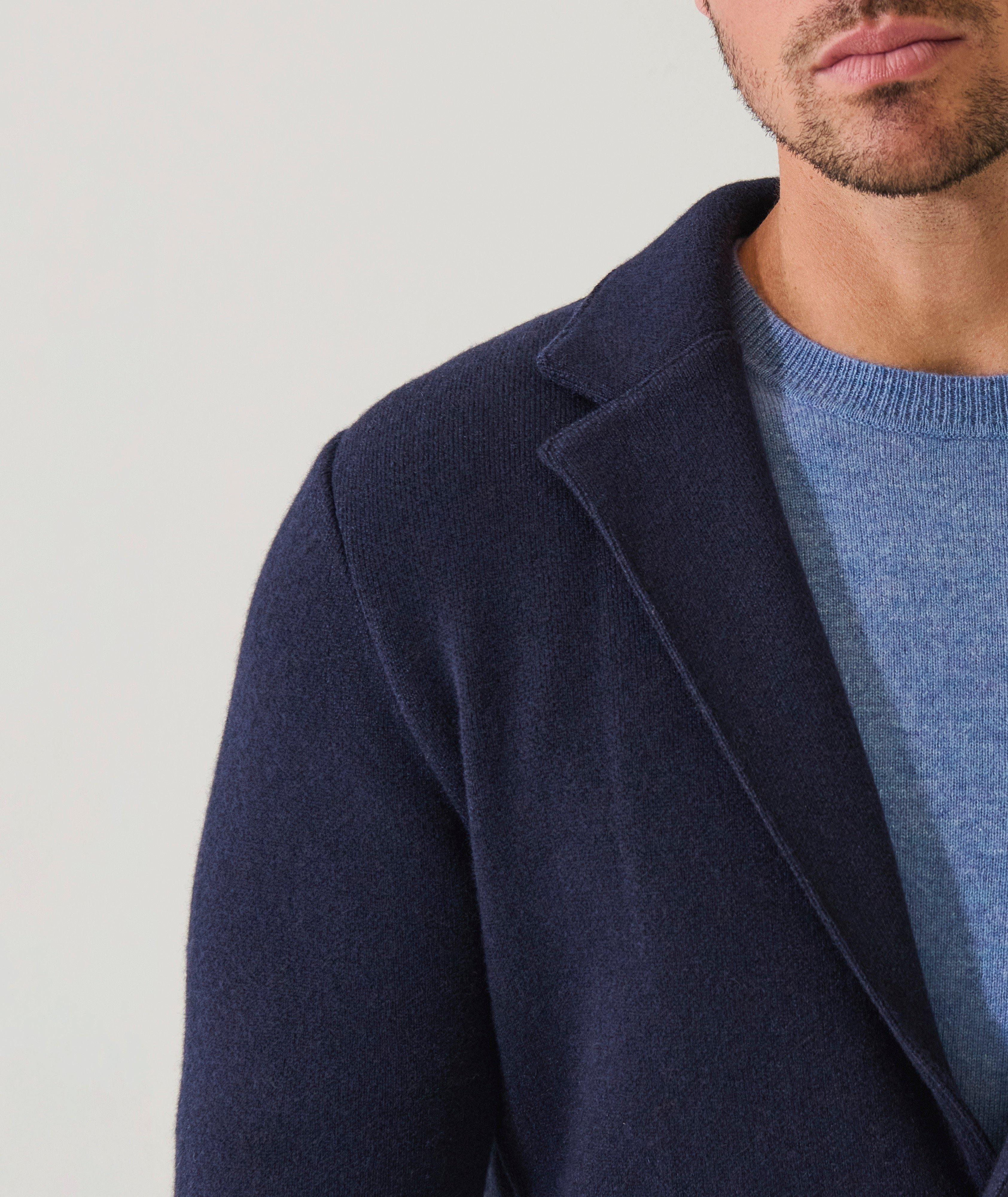 Eco-Cashmere Knit Sport Jacket image 3