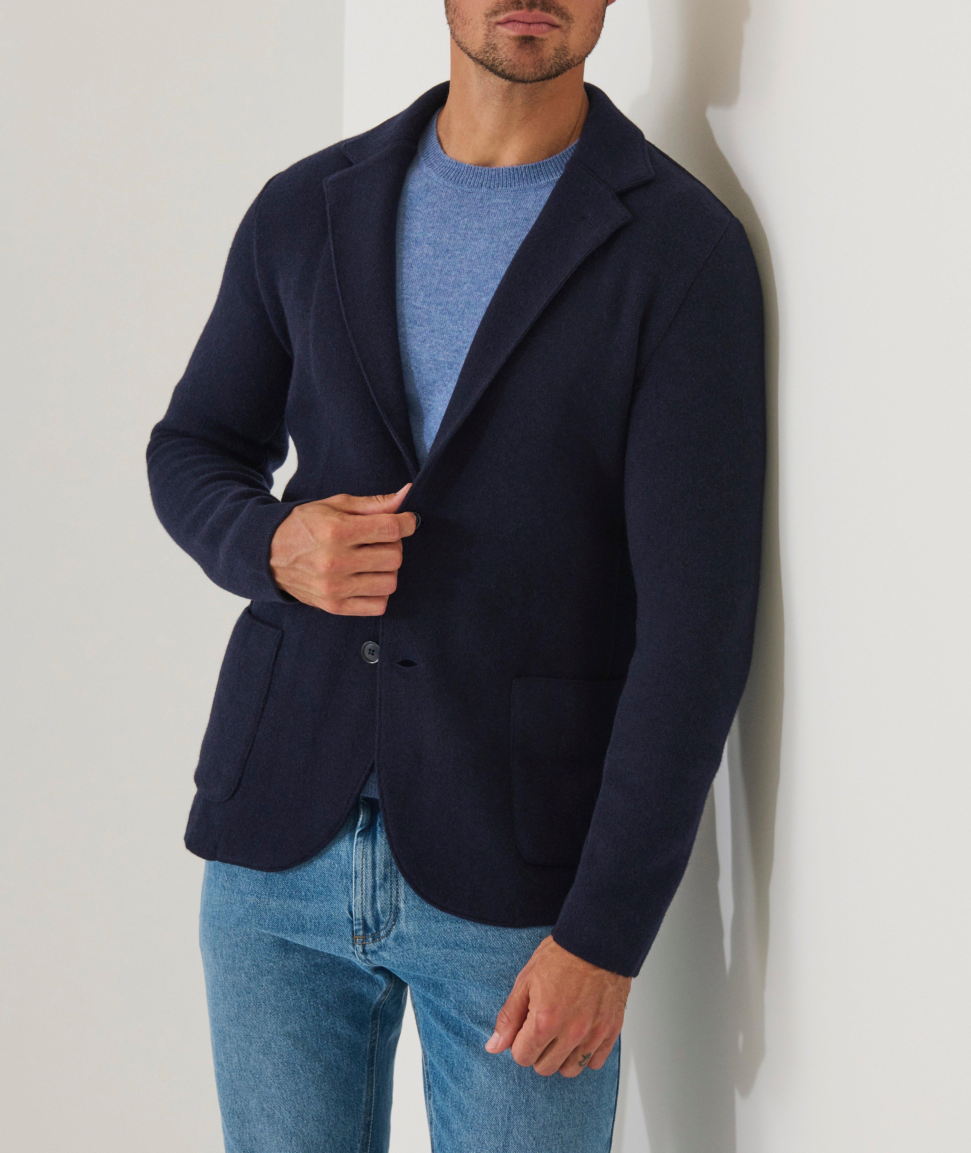 Eco-Cashmere Knit Sport Jacket image 4