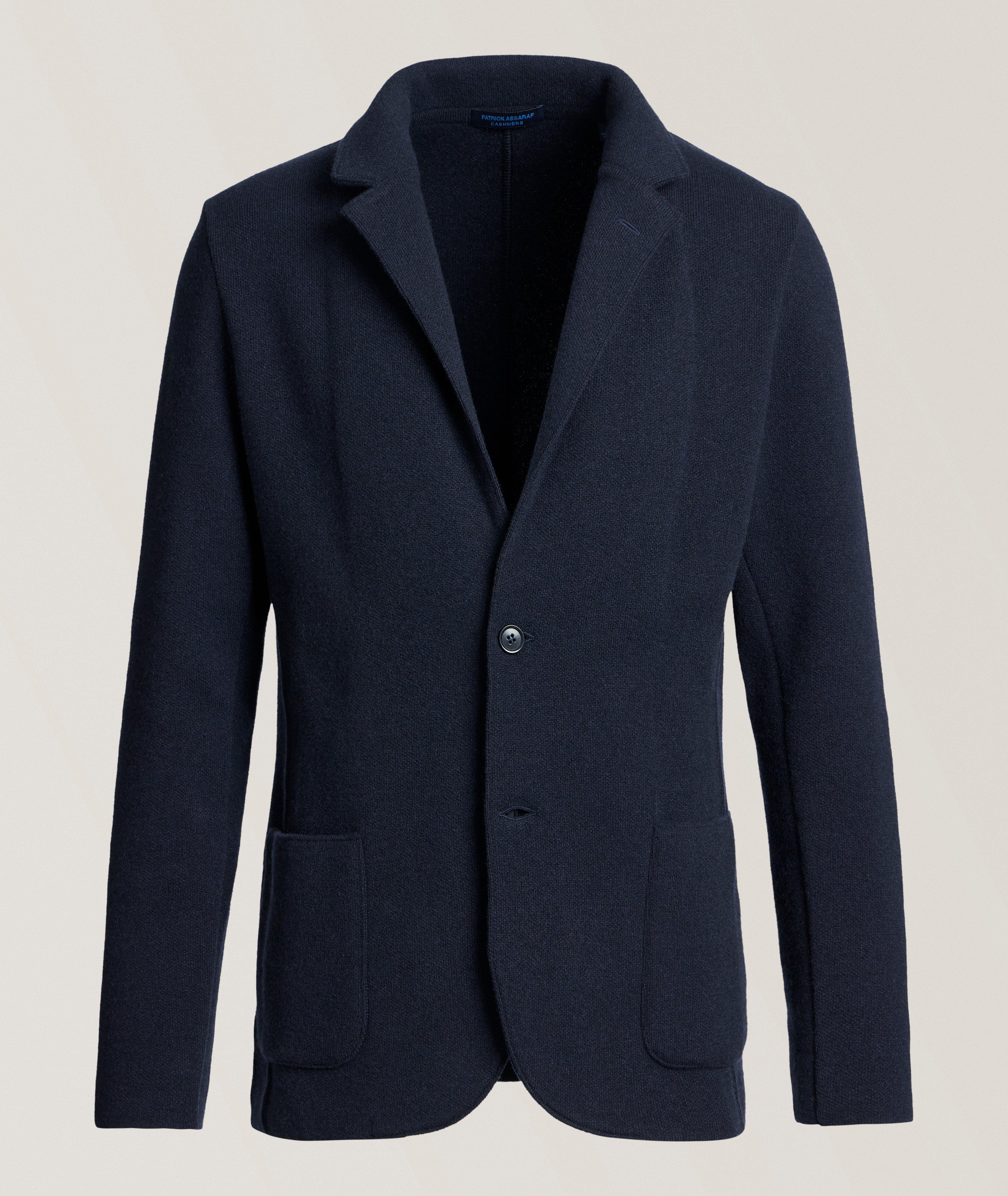 Eco-Cashmere Knit Sport Jacket image 0