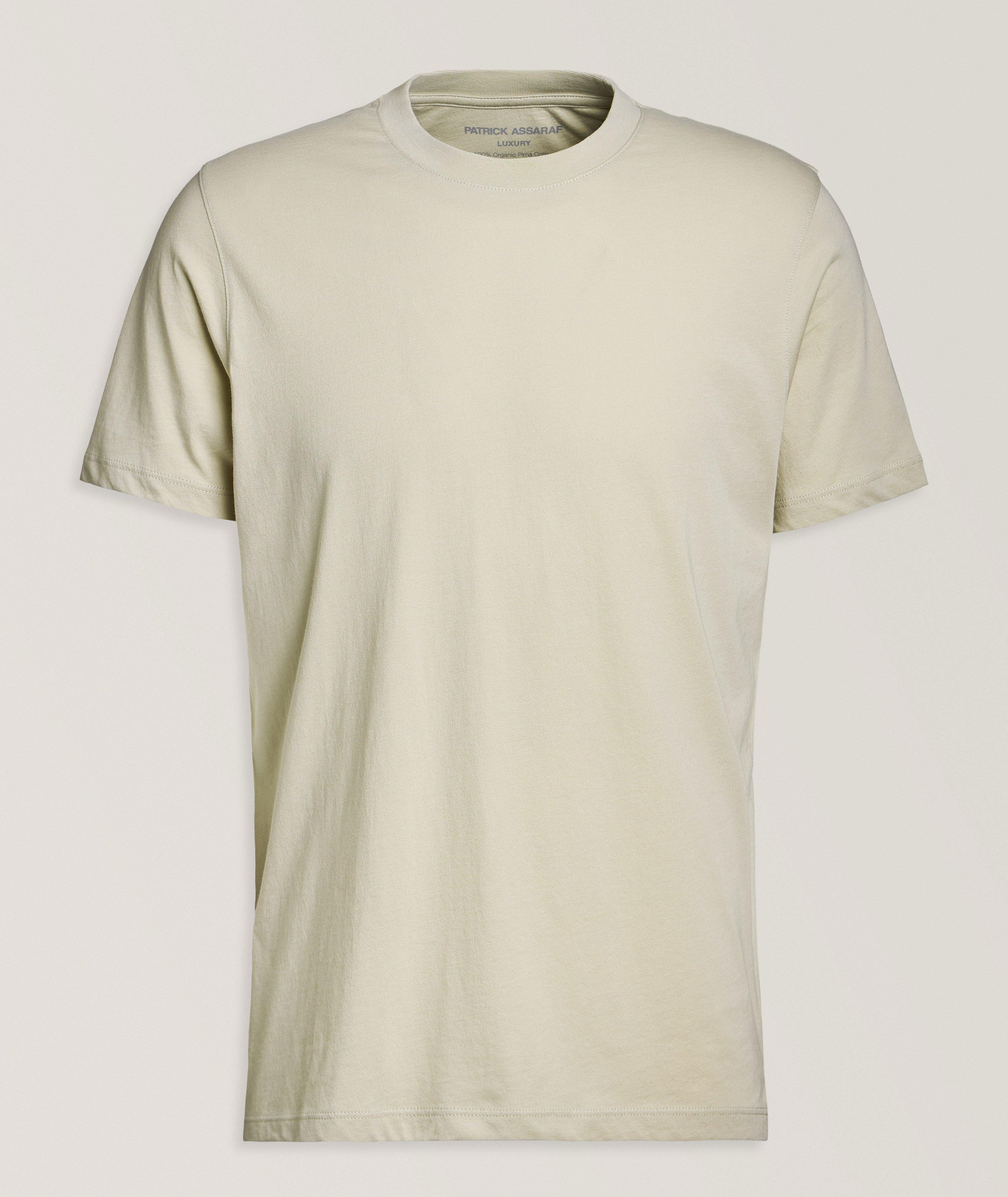 Organic Pima High Neck T-Shirt image 0