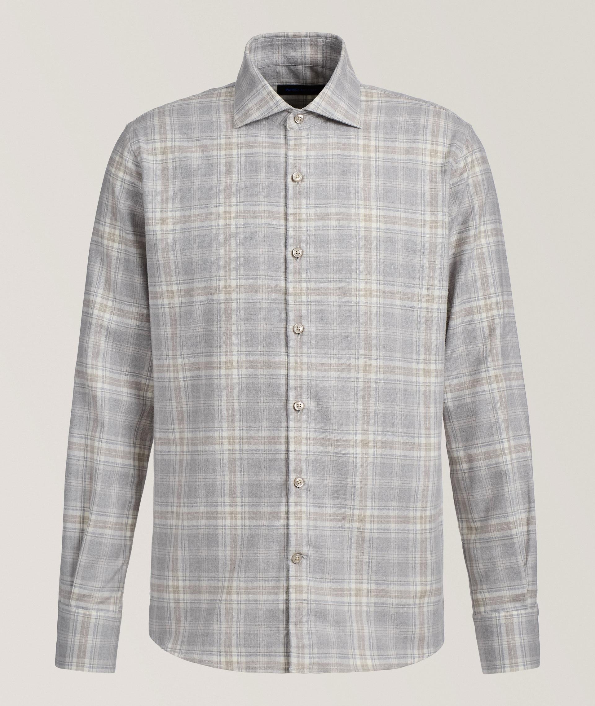 Chemise en coton à carreaux image 0