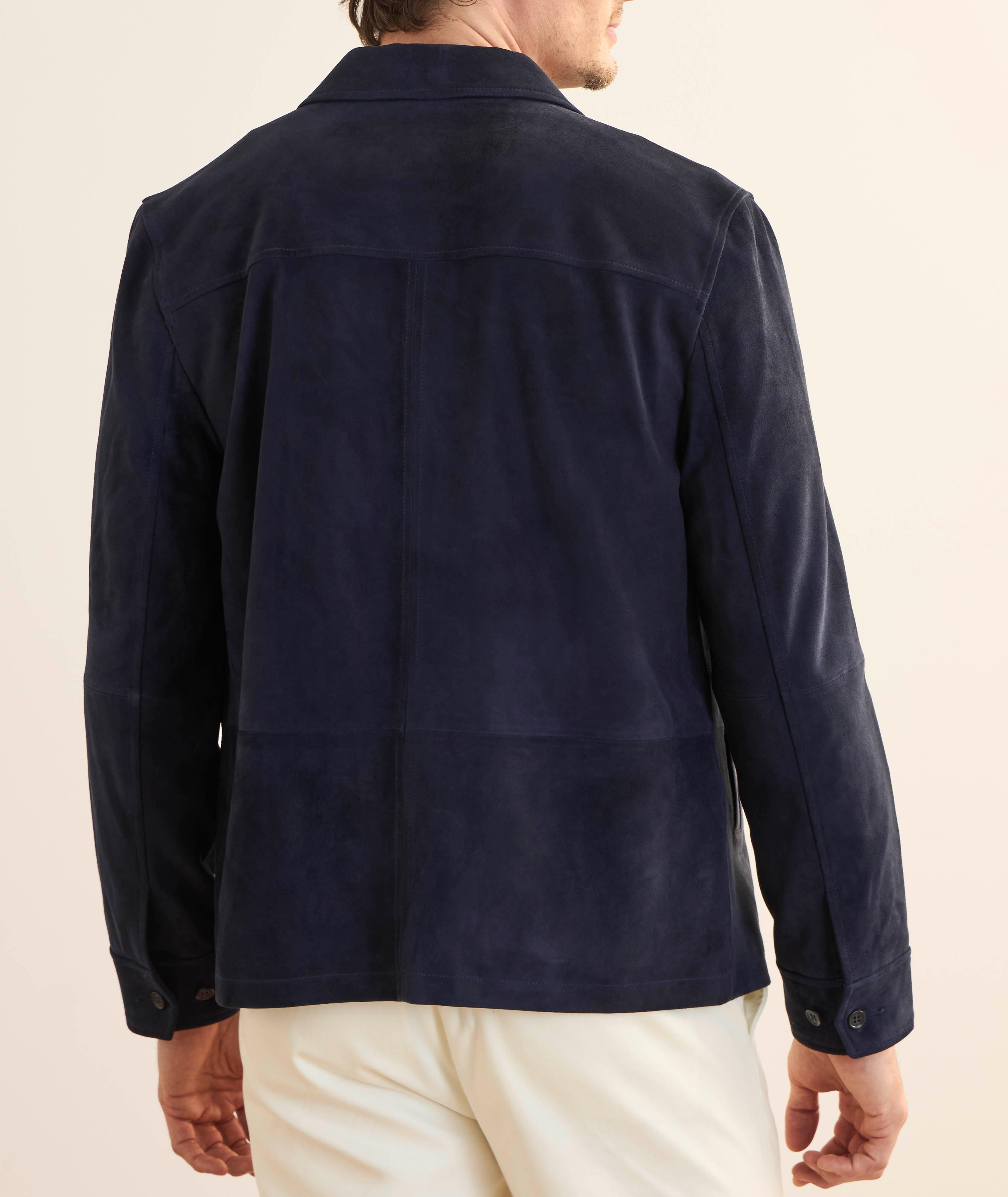 Veste zippée en suède image 2