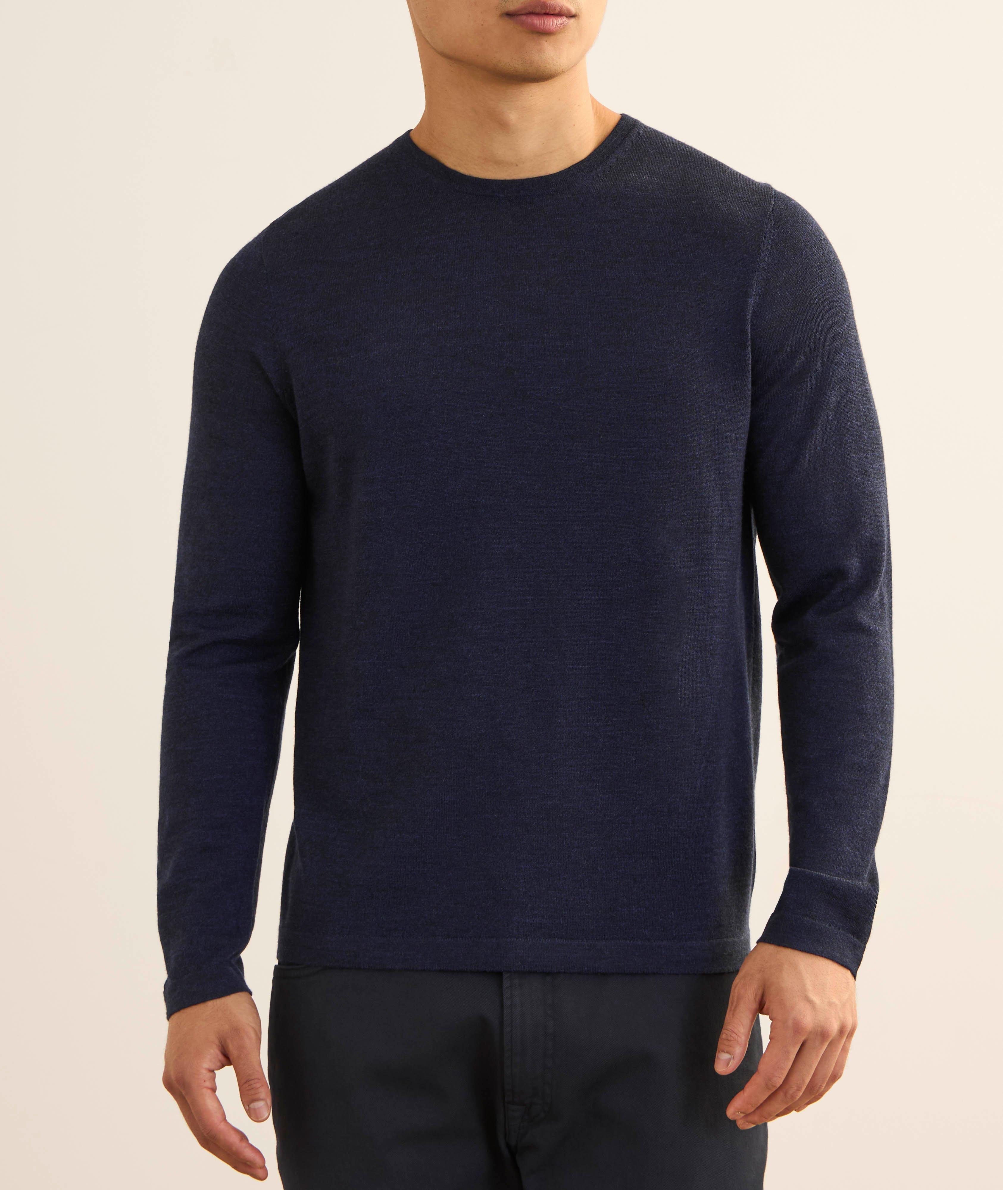 Extrafine Merino Wool Crewneck Sweater image 1