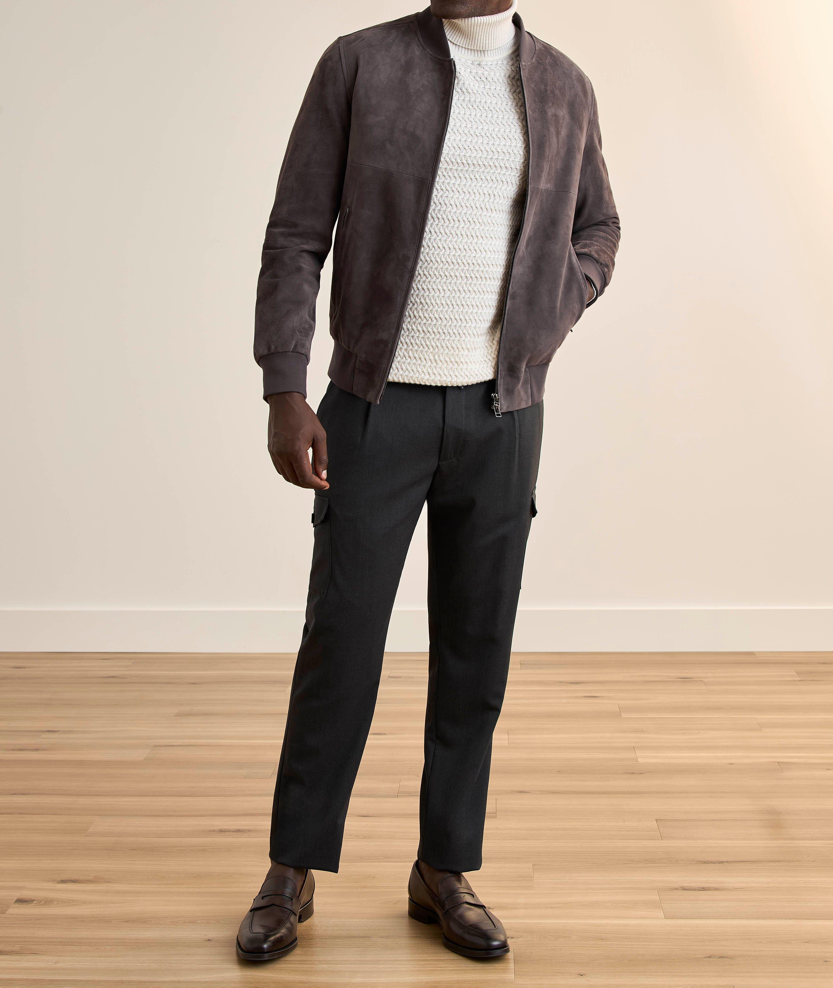 Blouson Sumatra en suède image 4