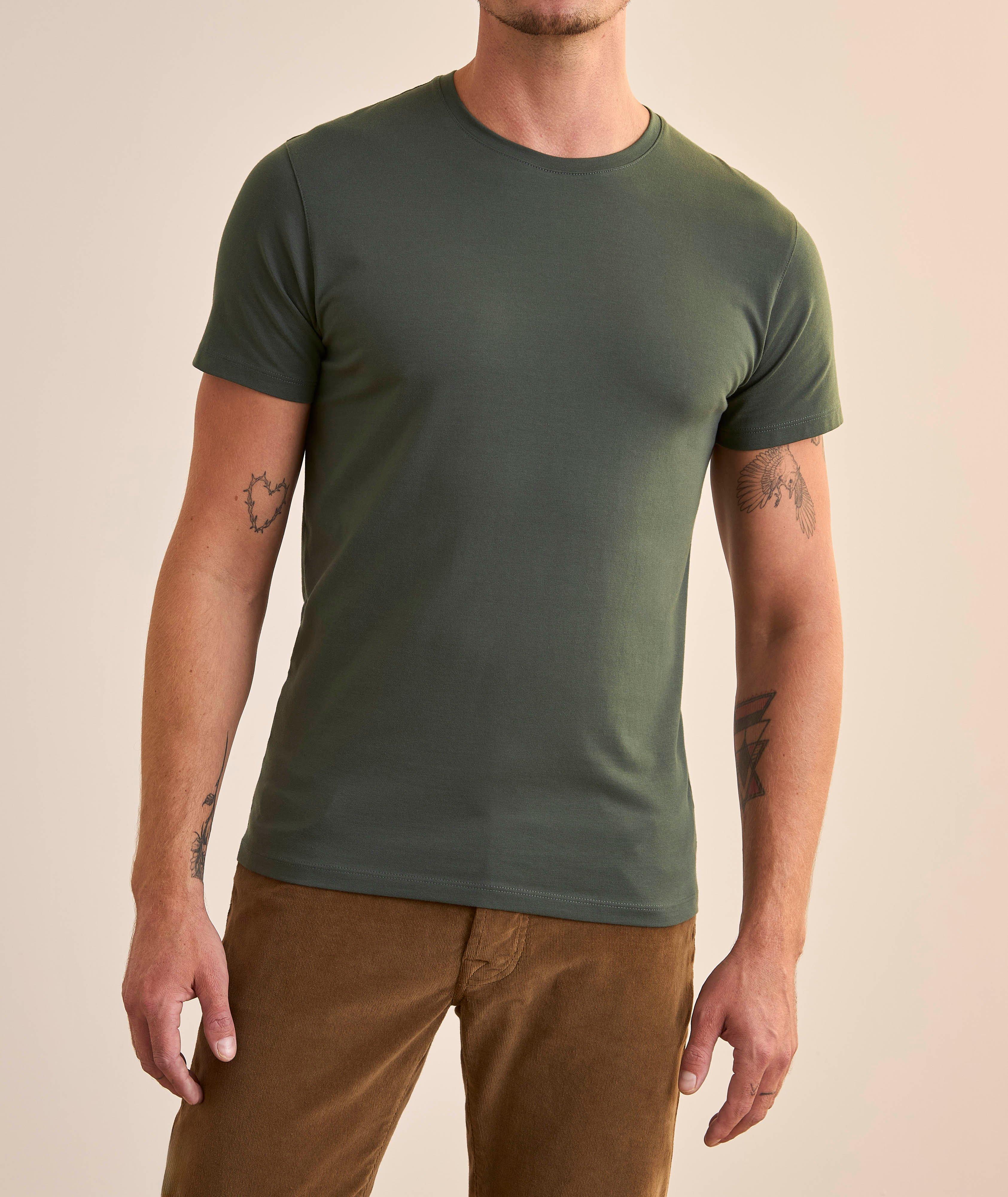 Stretch-Pima Cotton T-Shirt image 1