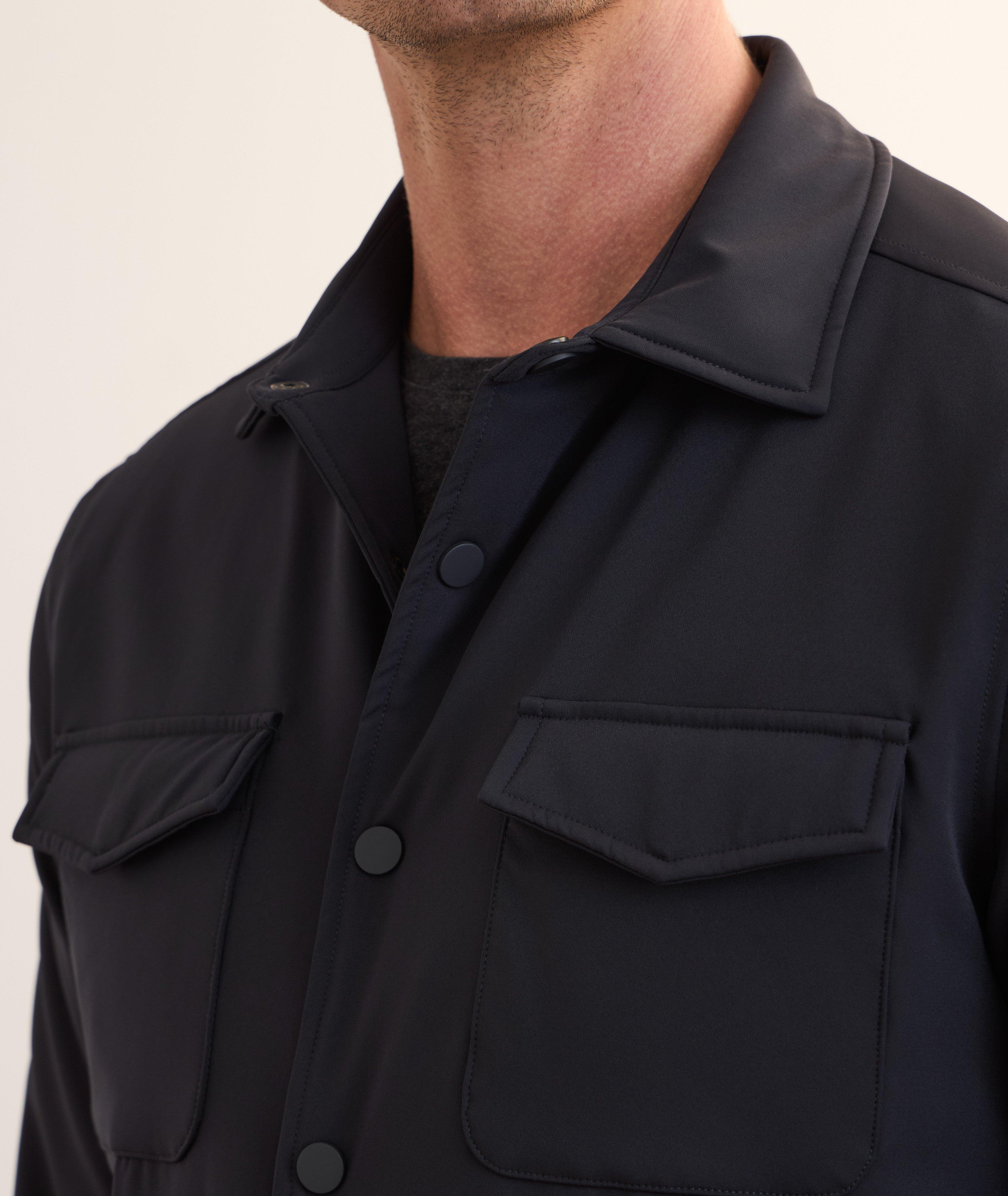 Nucleo Quilted Snap Shirt Jacket image 3
