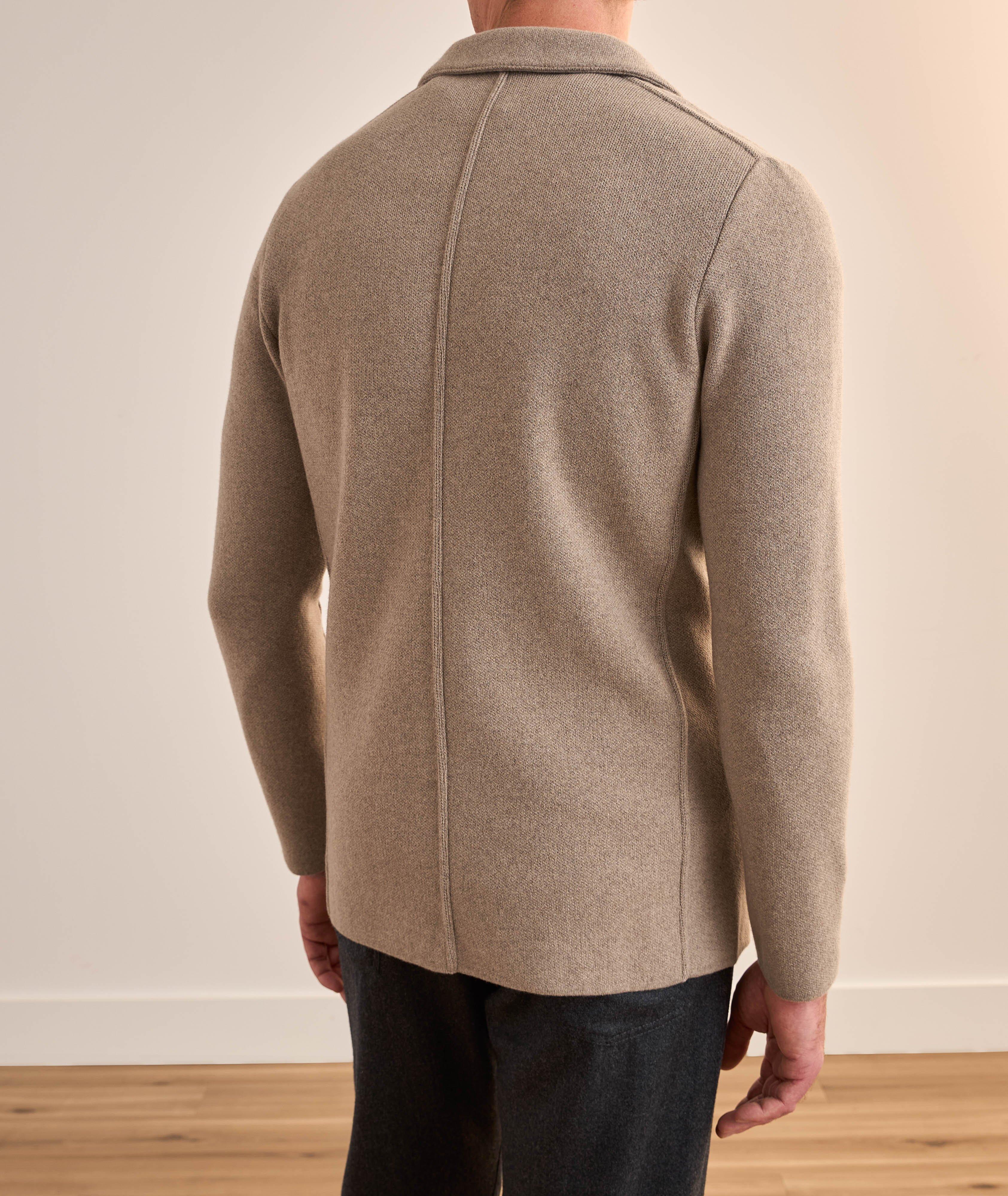Eco-Cashmere Knit Sport Jacket image 2