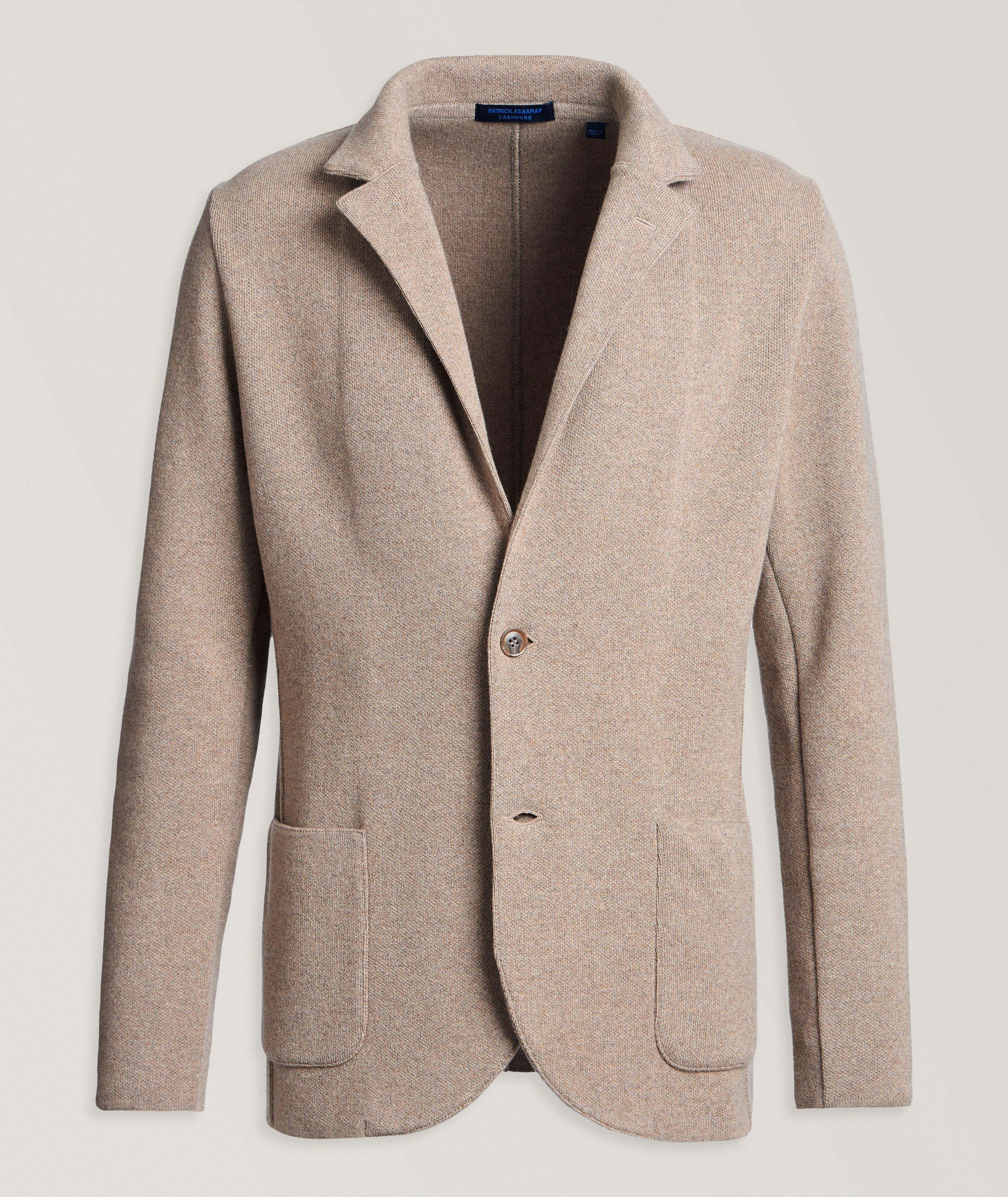 Eco-Cashmere Knit Sport Jacket image 0