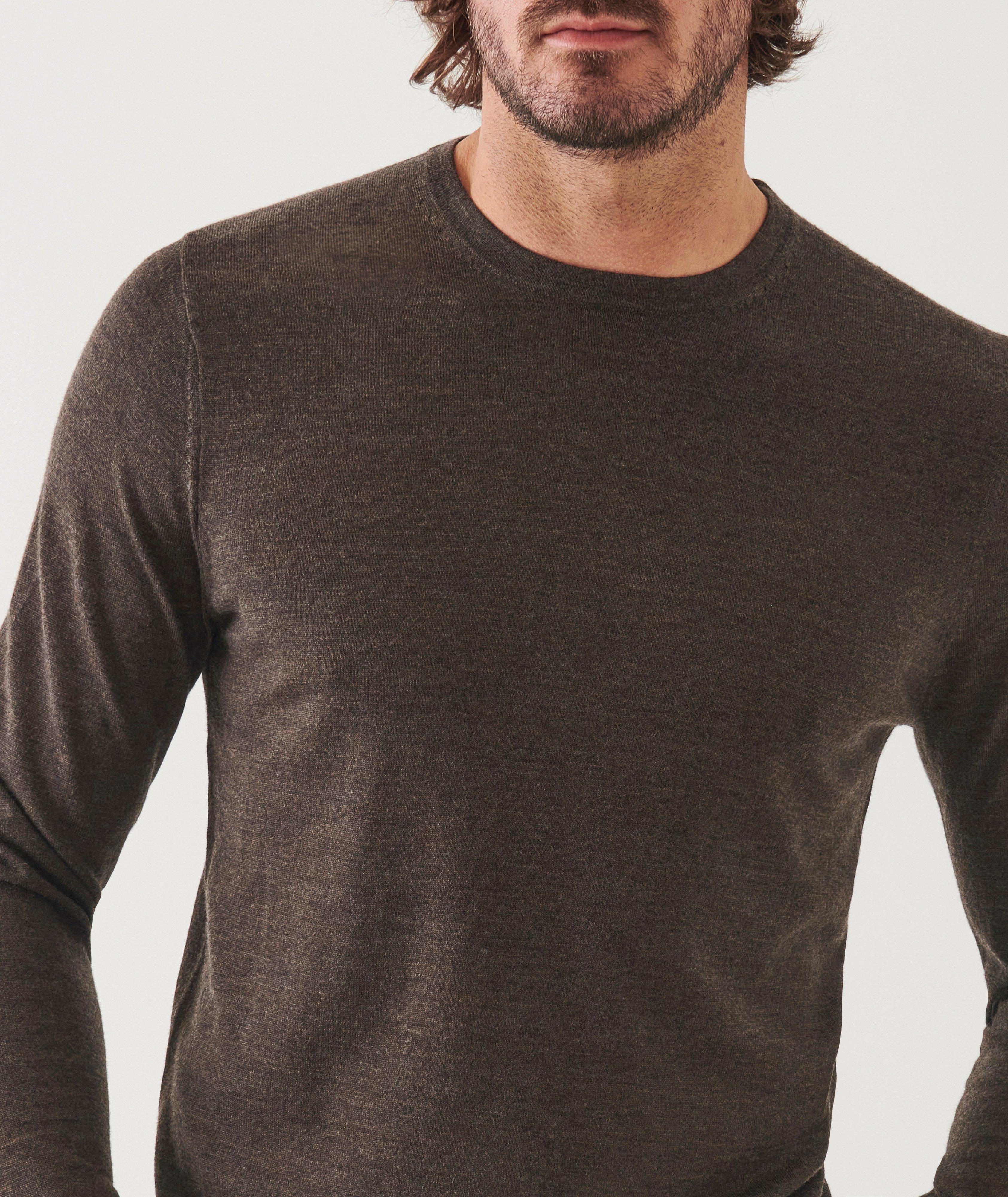 Extrafine Merino Wool Crewneck Sweater image 2