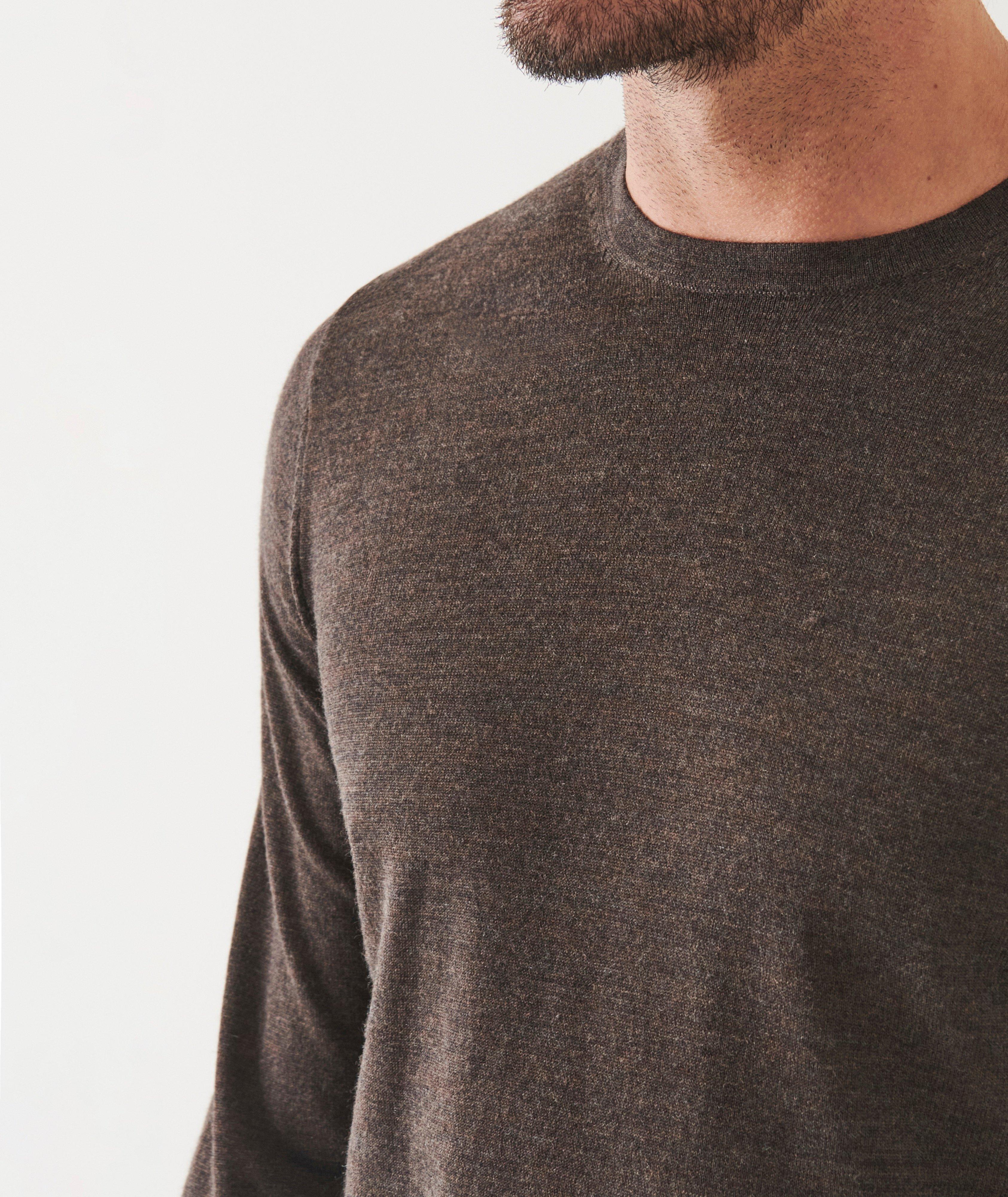 Extrafine Merino Wool Crewneck Sweater image 3