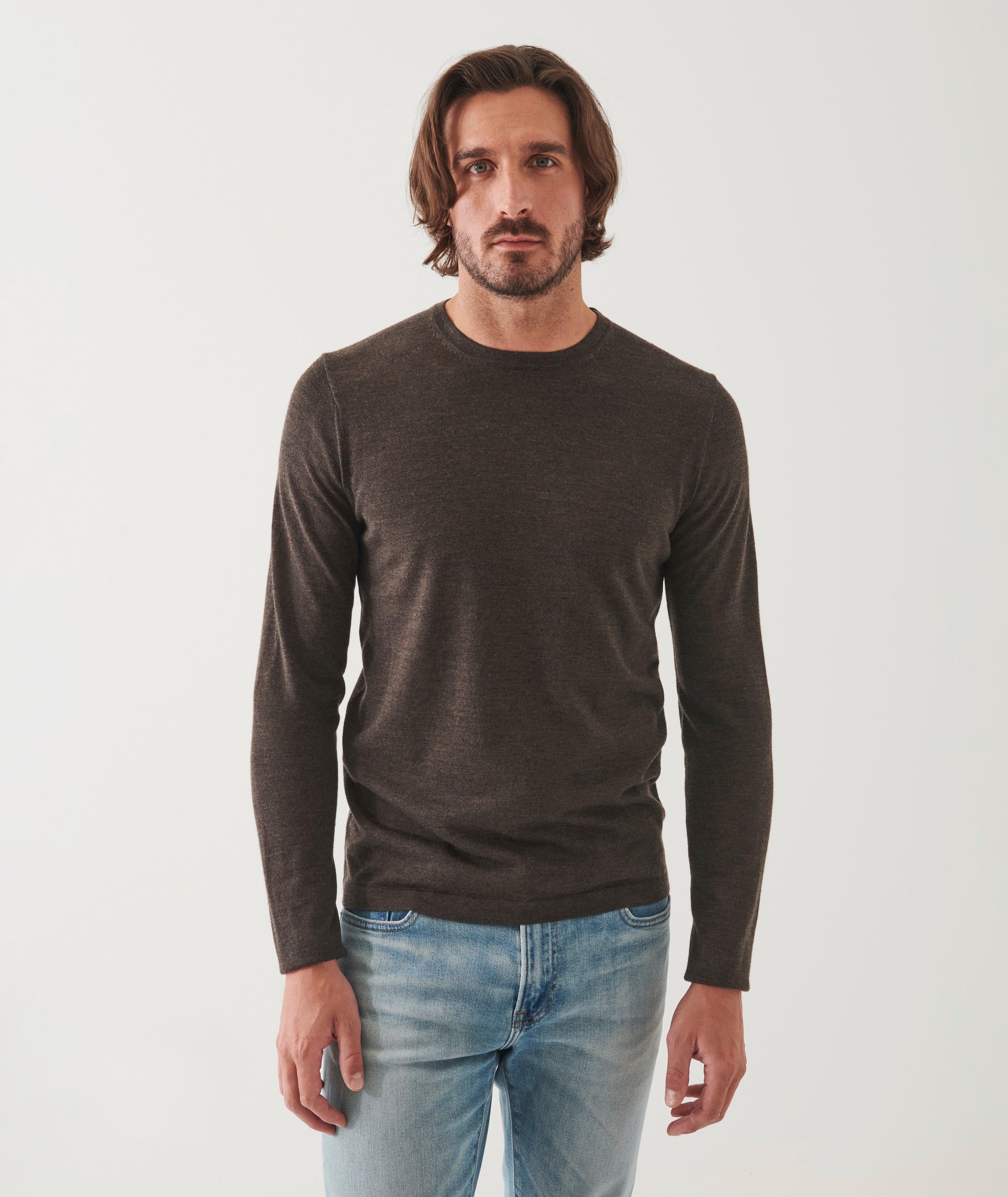 Extrafine Merino Wool Crewneck Sweater image 4