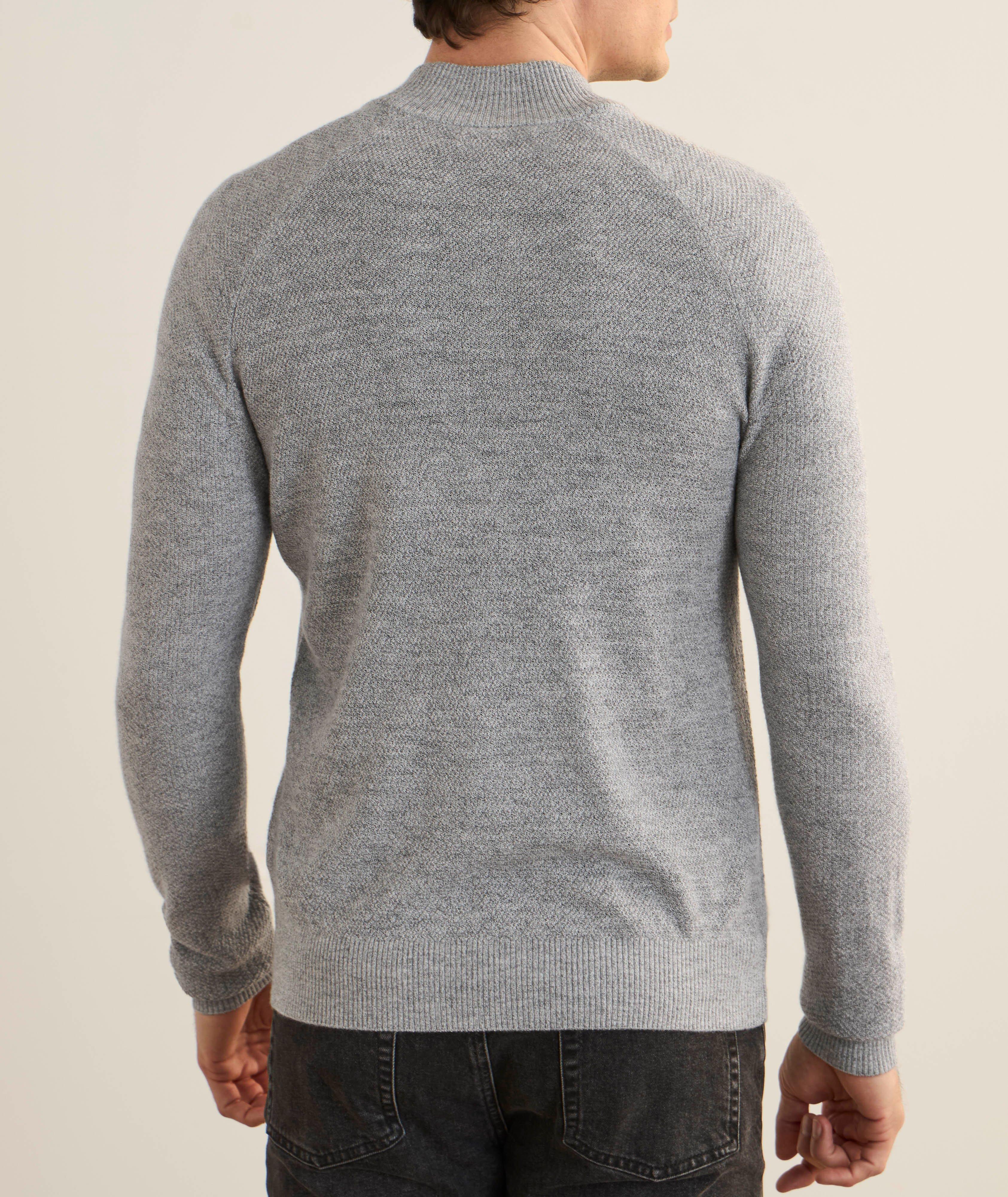Extrafine Merino Wool Full-Zip Sweater image 2