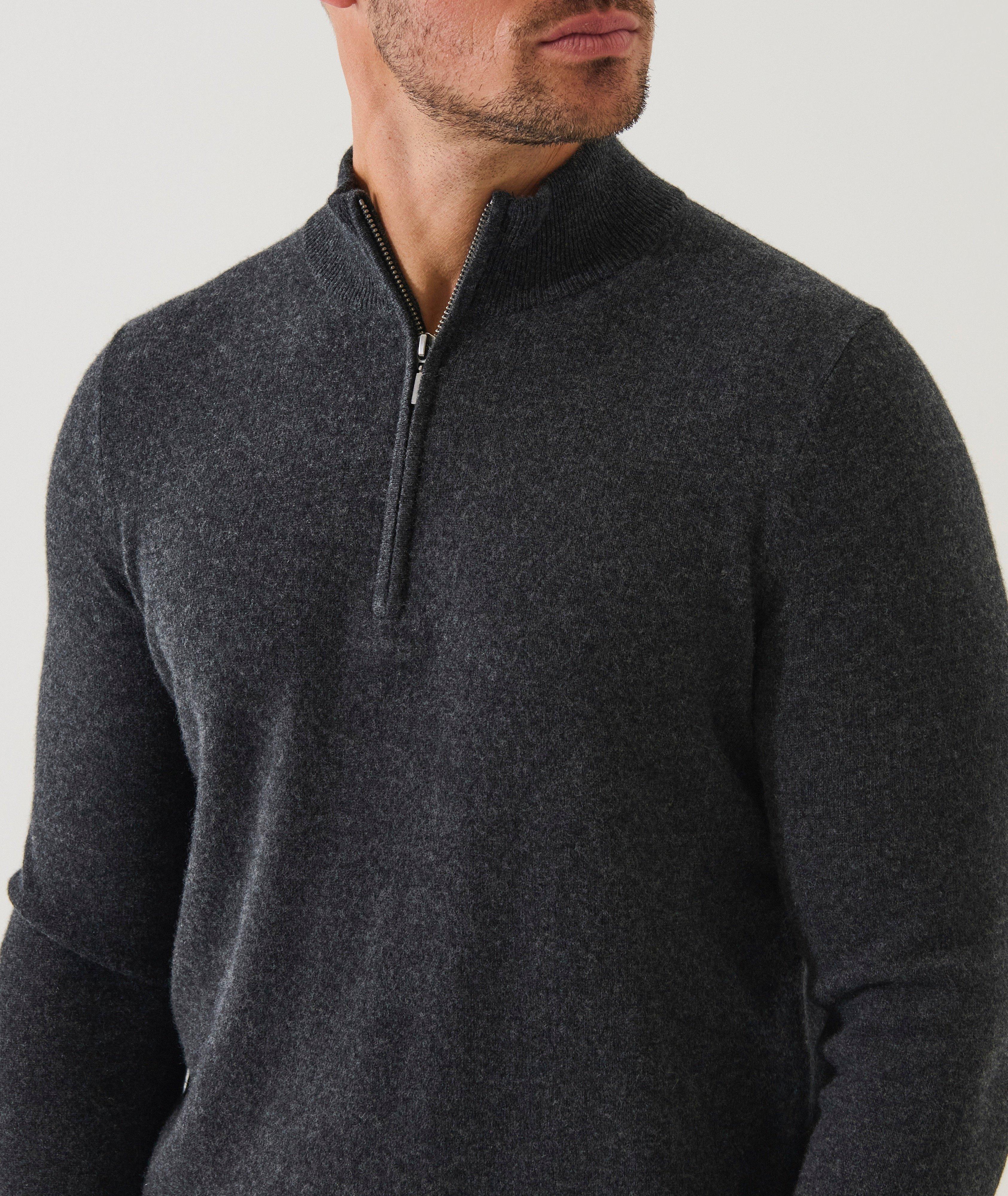 Pull à col montant demi-glissière nano image 2