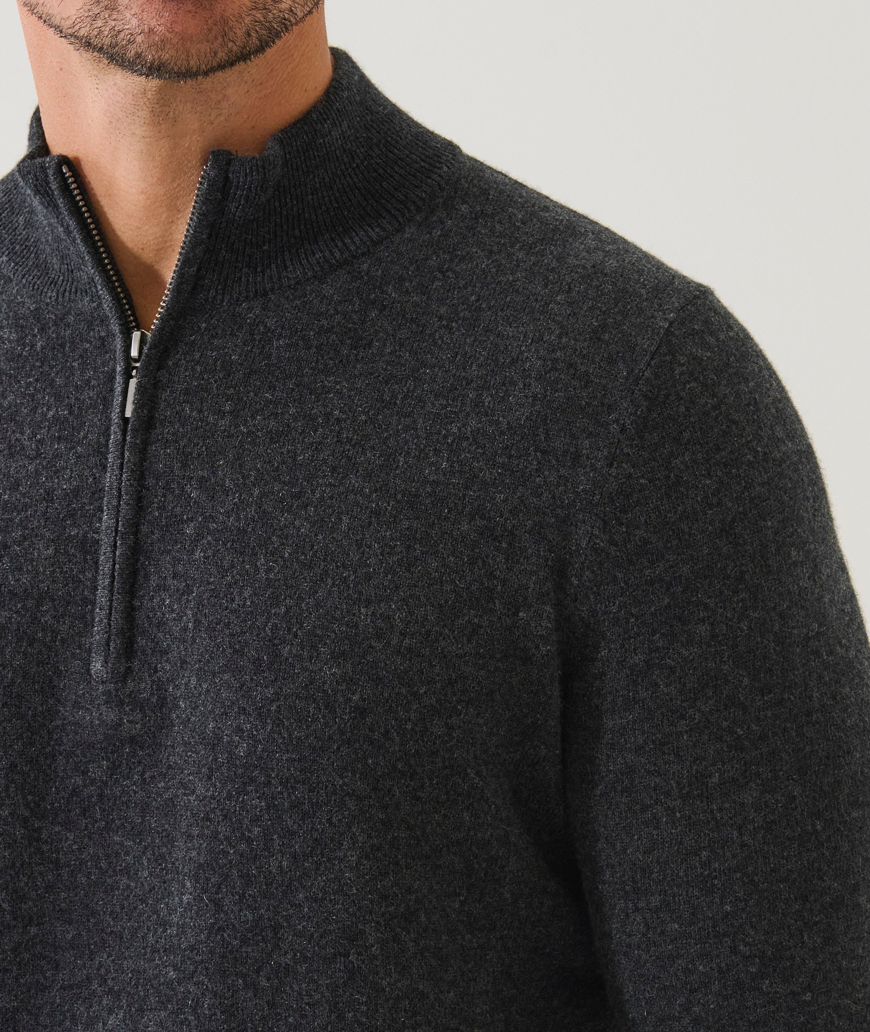 Pull à col montant demi-glissière nano image 3