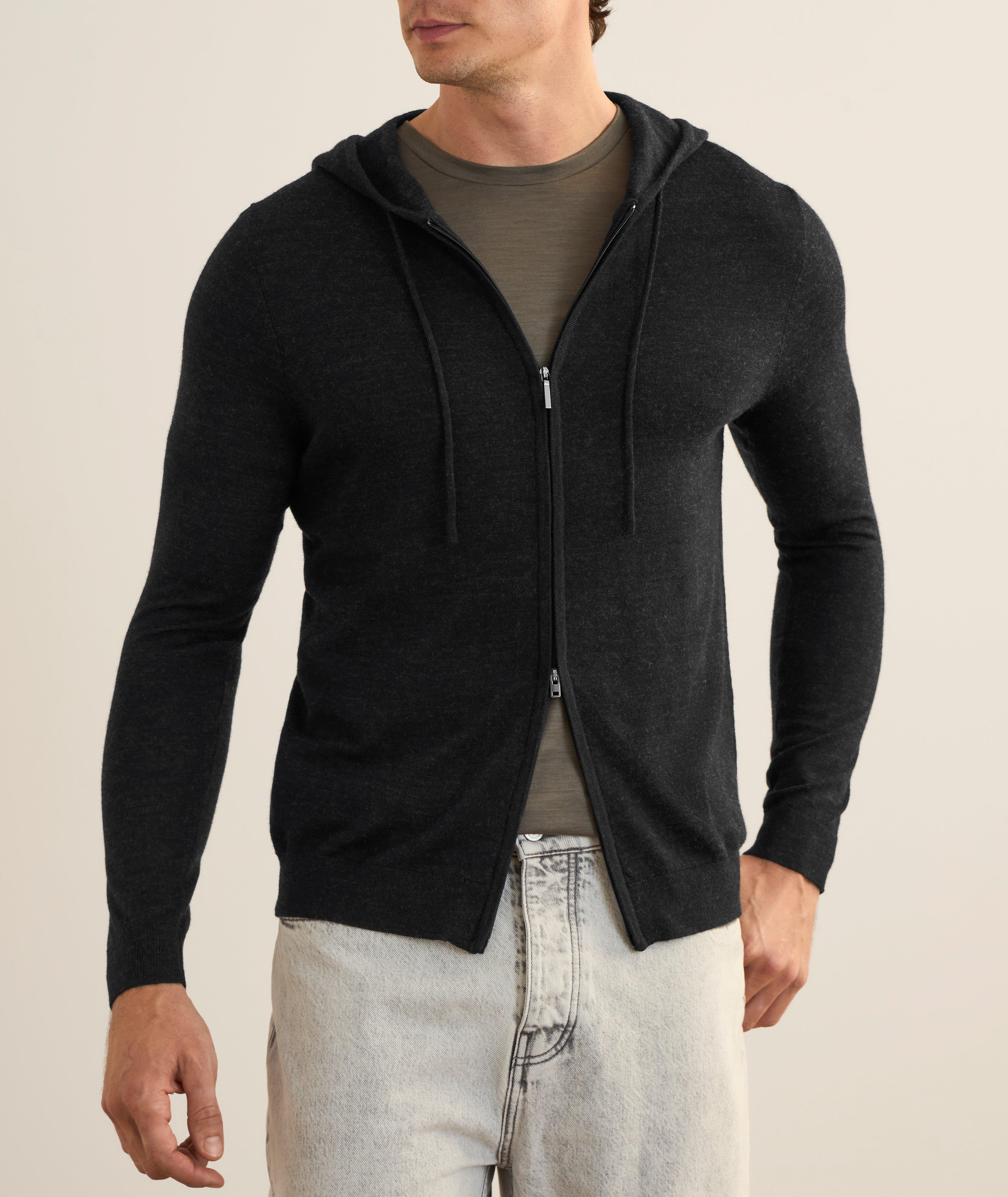 Extrafine Full-Zip Hooded Sweater image 1