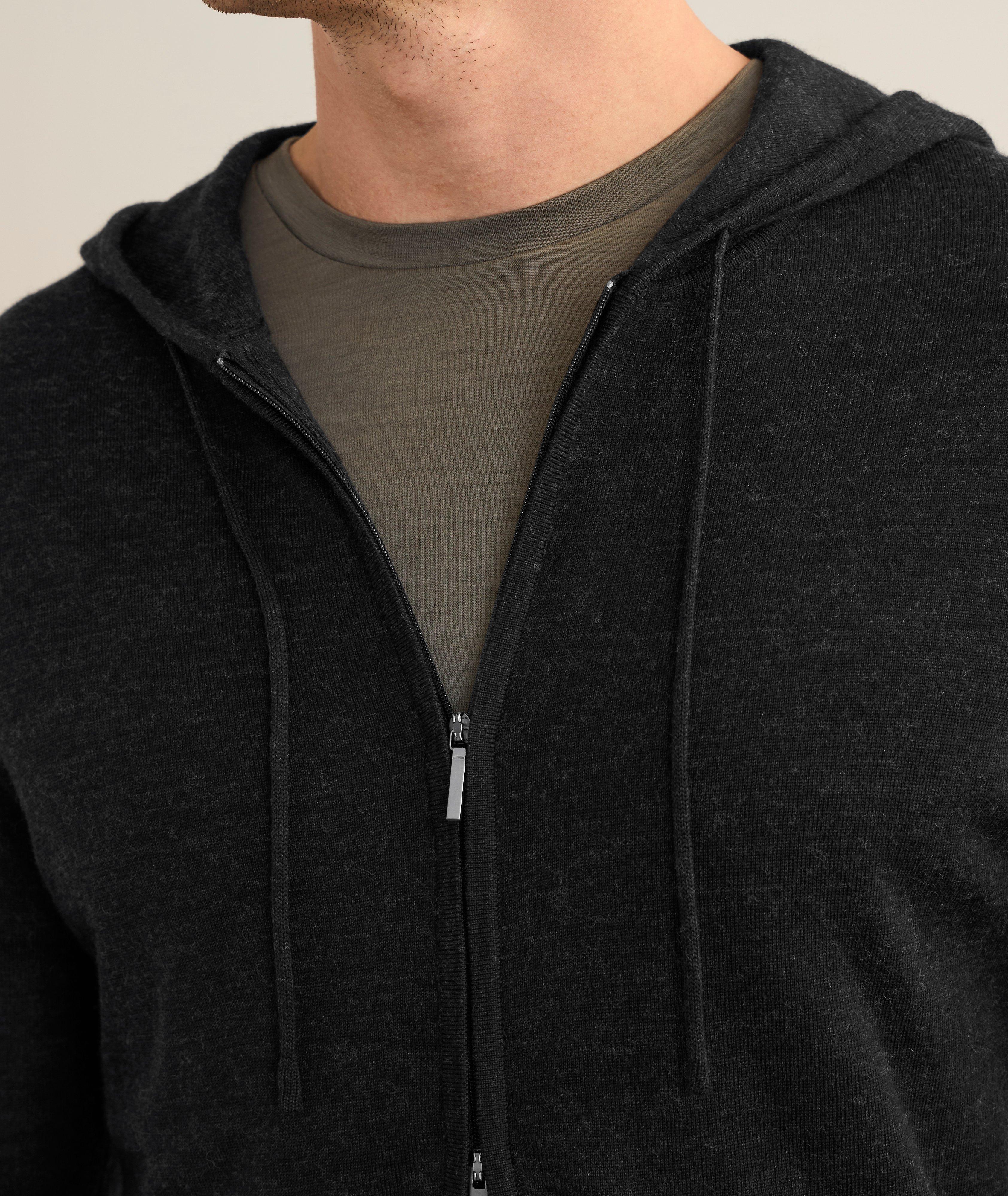 Extrafine Full-Zip Hooded Sweater image 3