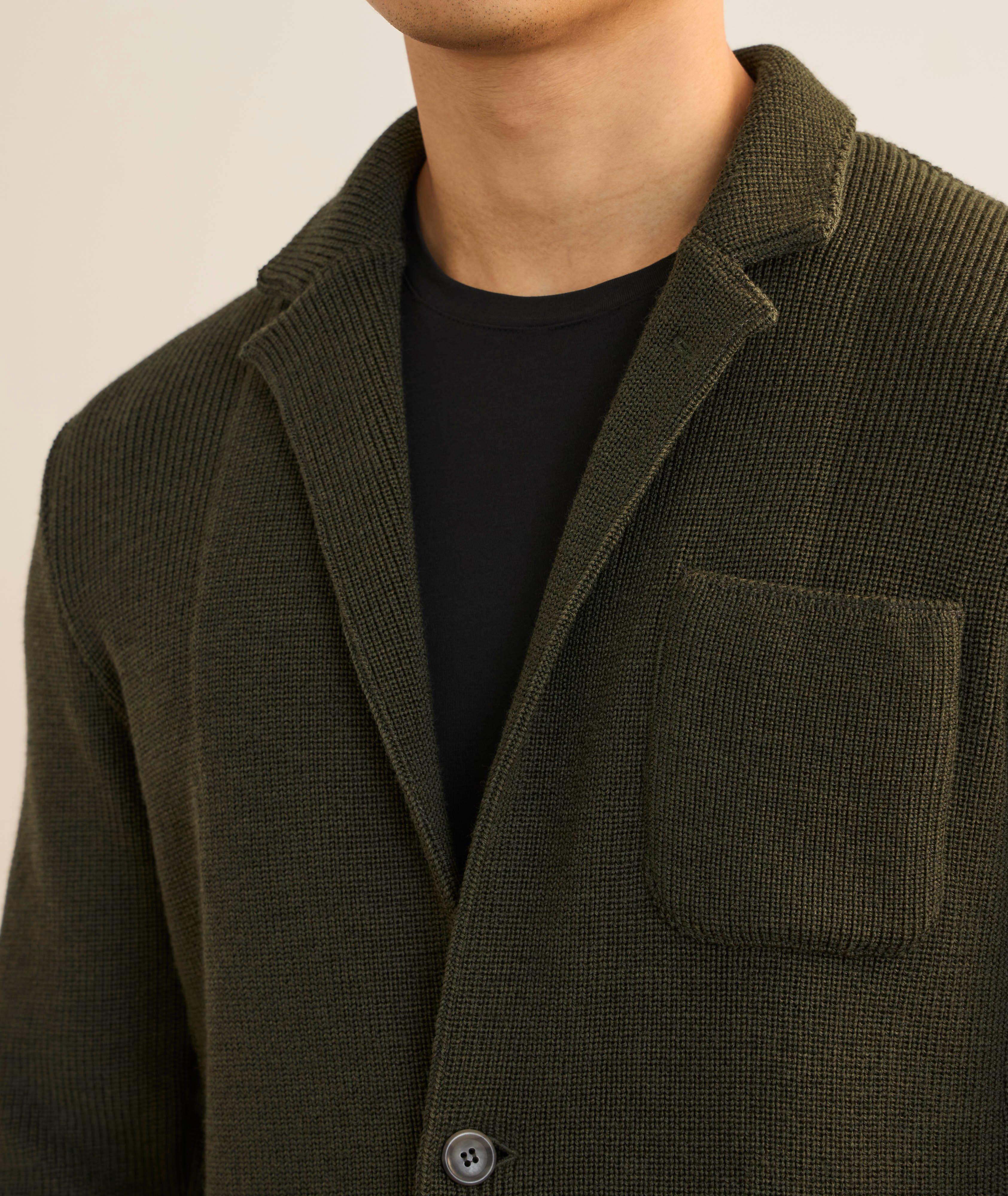 Textured Knit Sport Jacket image 3