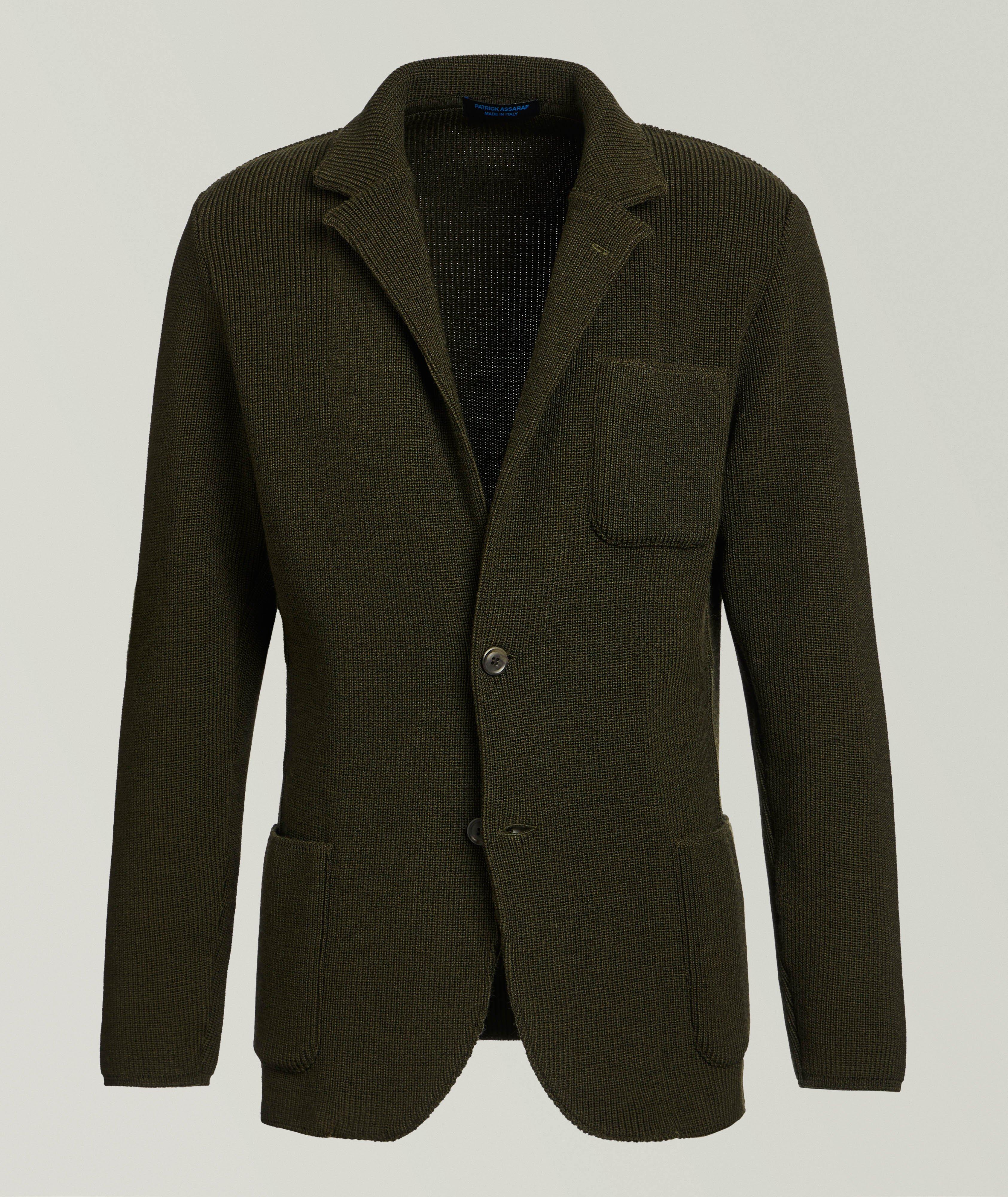 Textured Knit Sport Jacket image 0