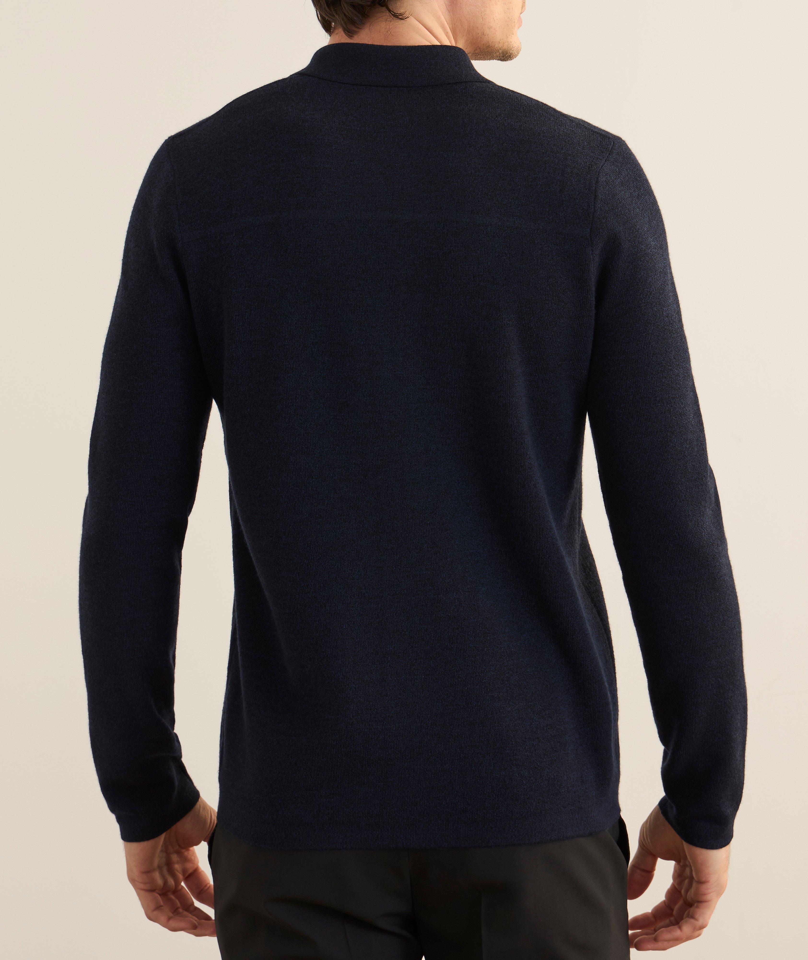 Cardigan zippé en maille Milano image 2
