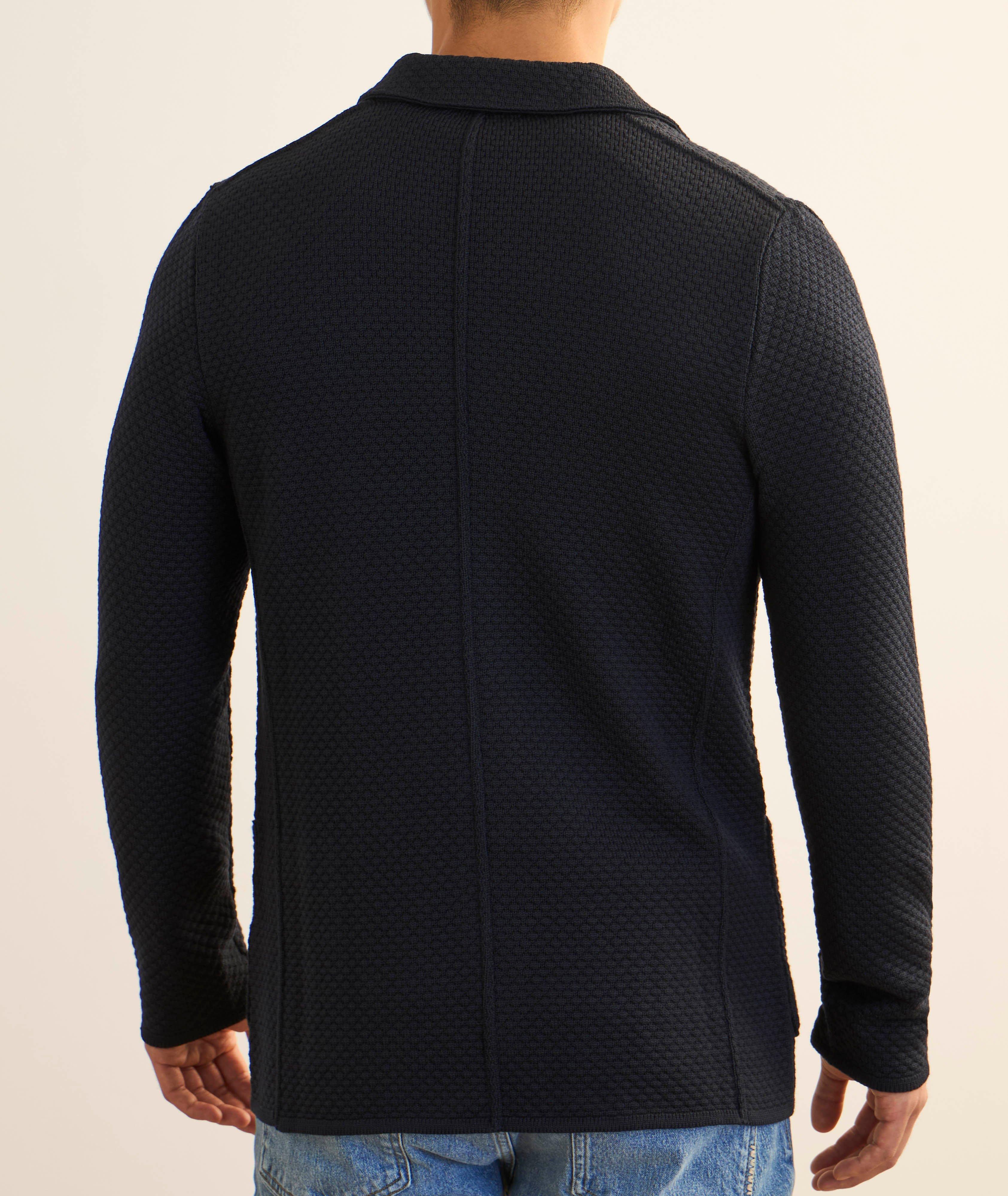 Textured Knit Sport Jacket image 2