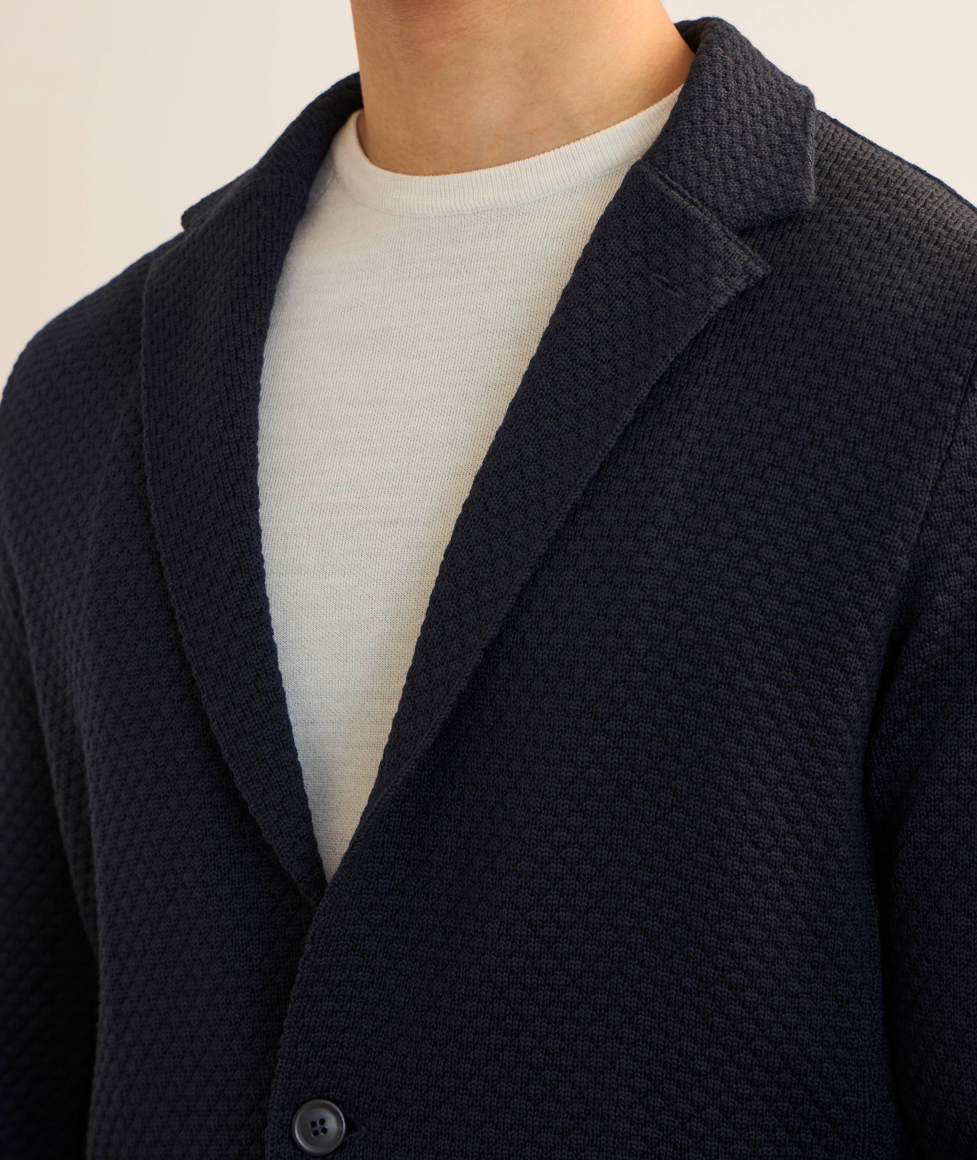 Textured Knit Sport Jacket image 3