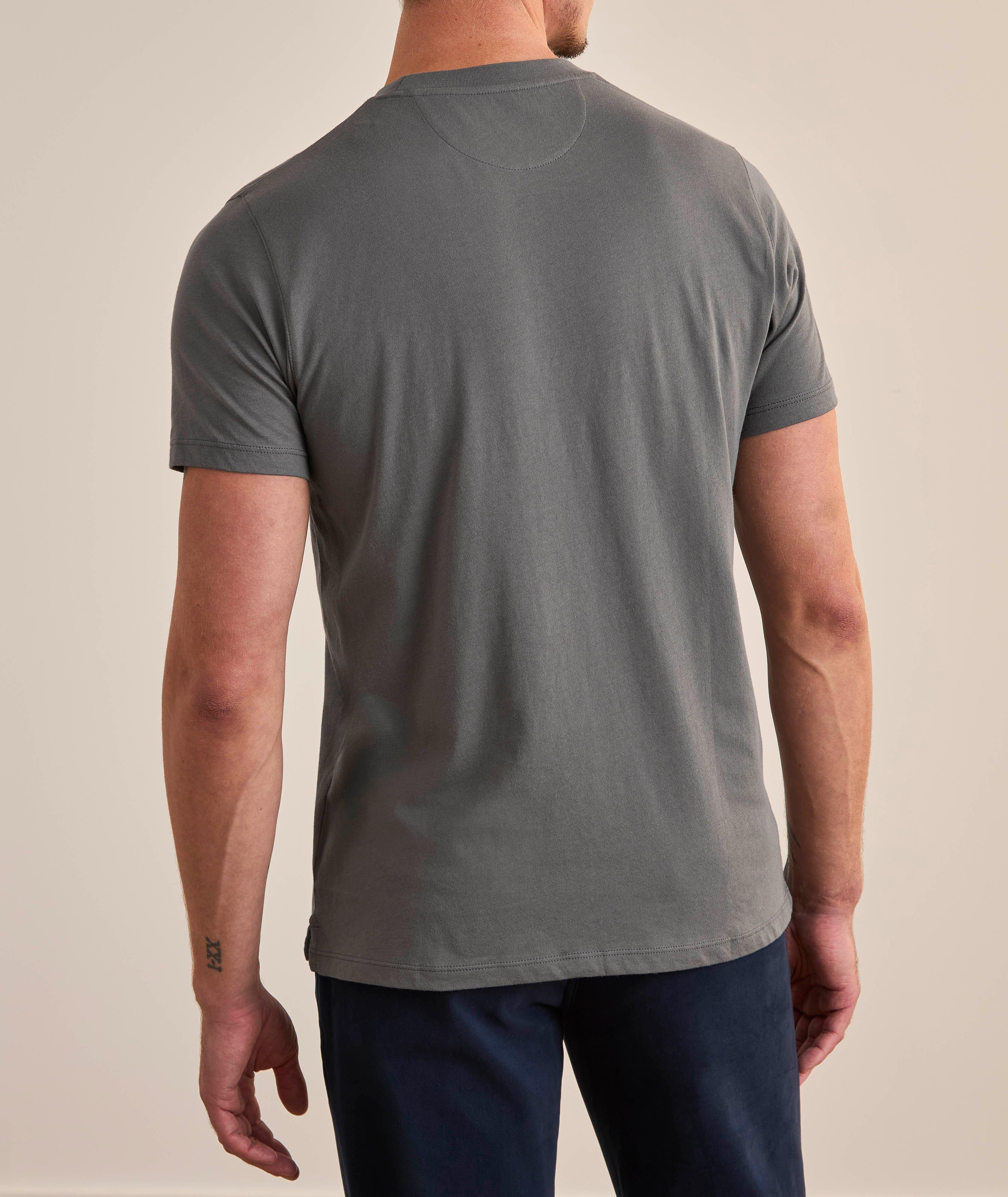 Organic Pima Cotton High Neck T-Shirt image 2