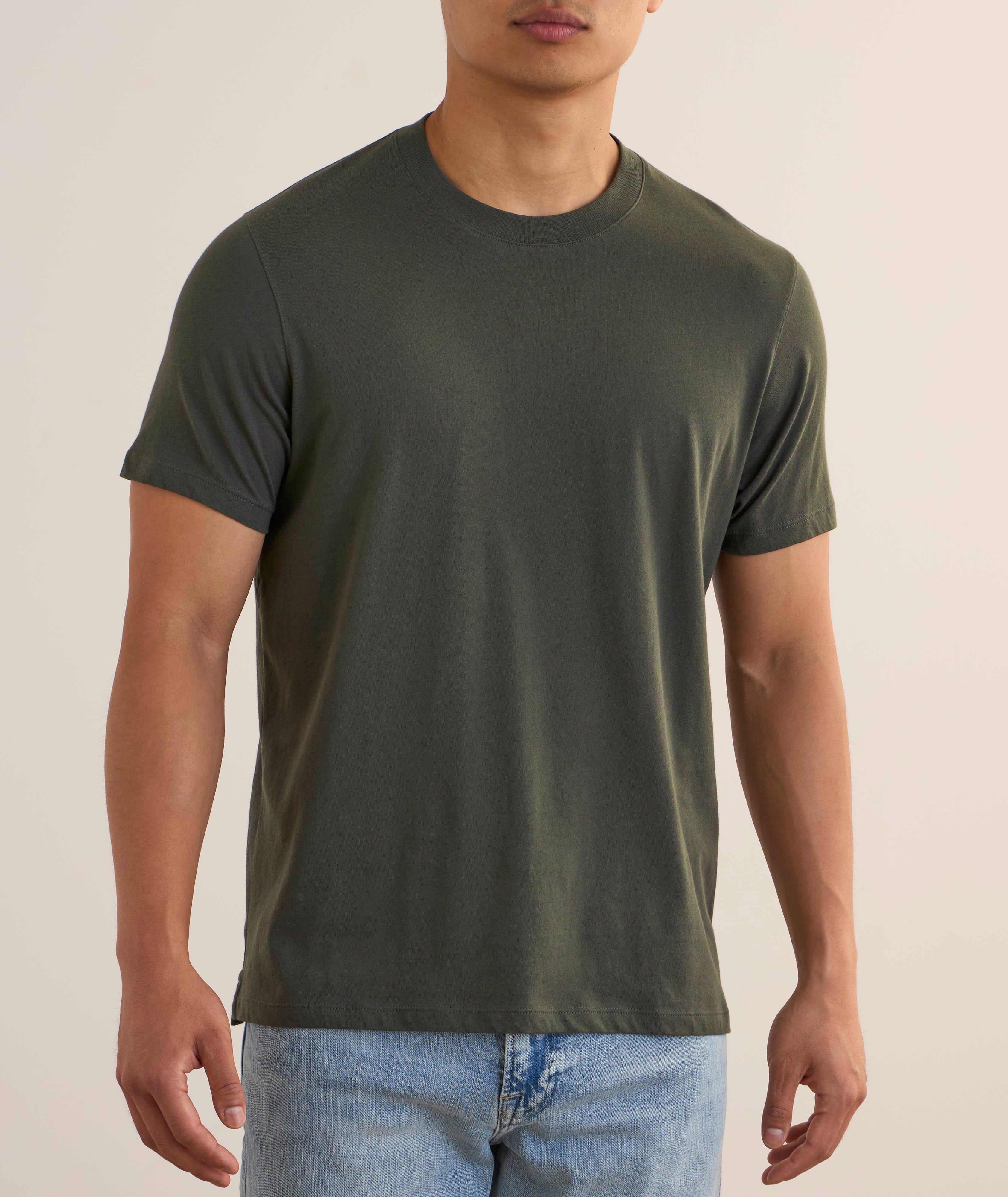 Organic Pima High Neck T-Shirt image 1