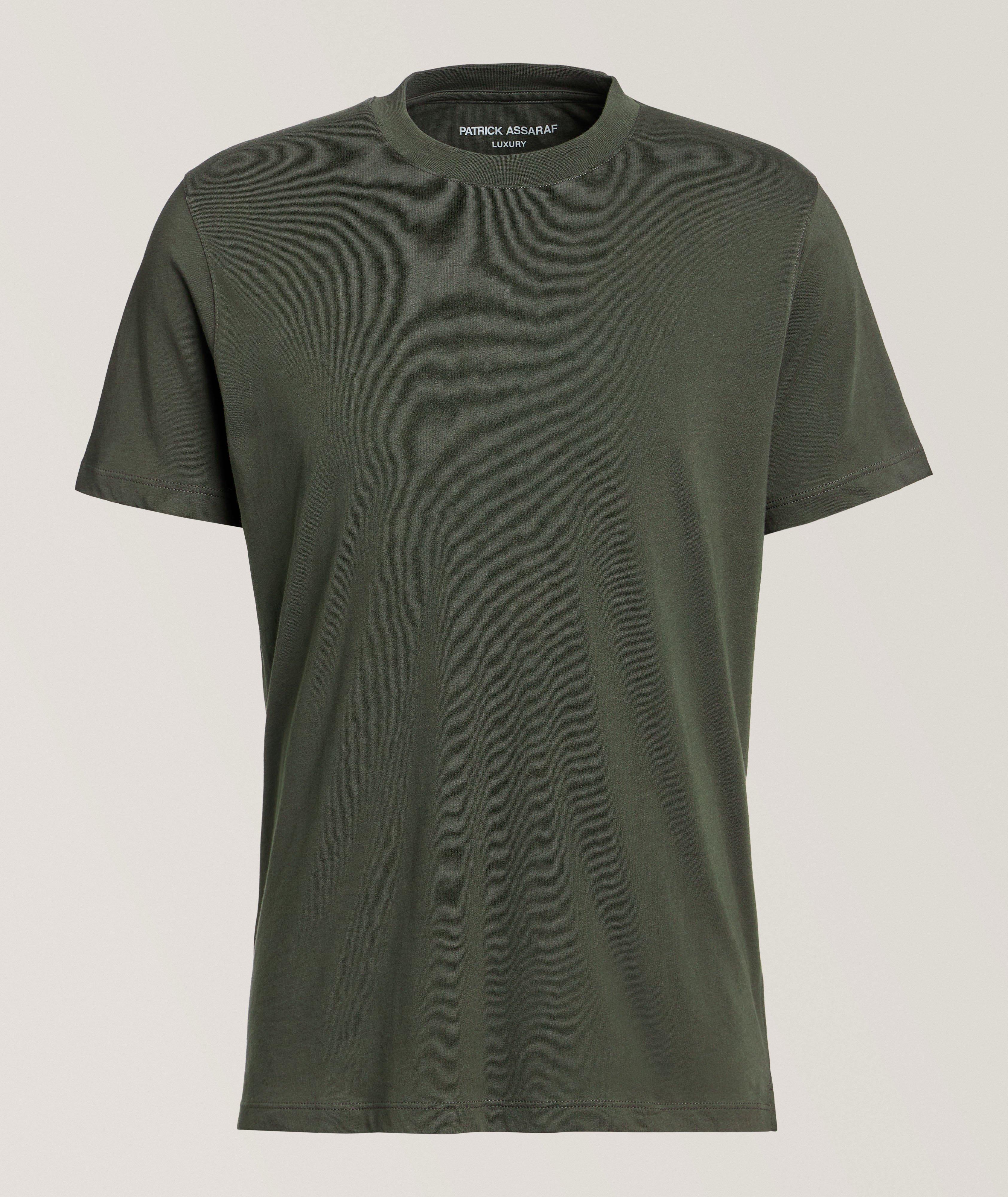 Organic Pima High Neck T-Shirt image 0