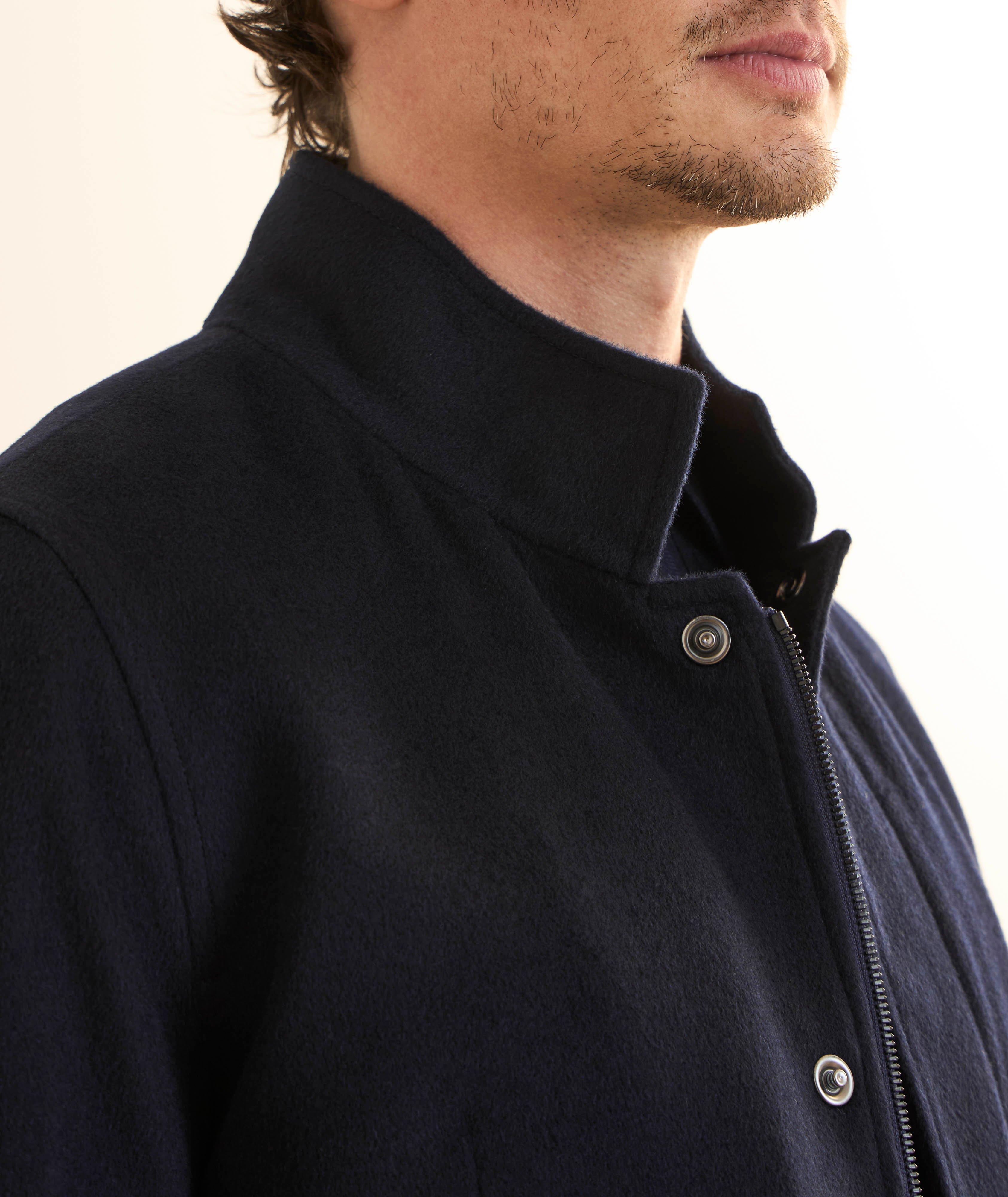 Veste hybride en laine et cachemire image 3