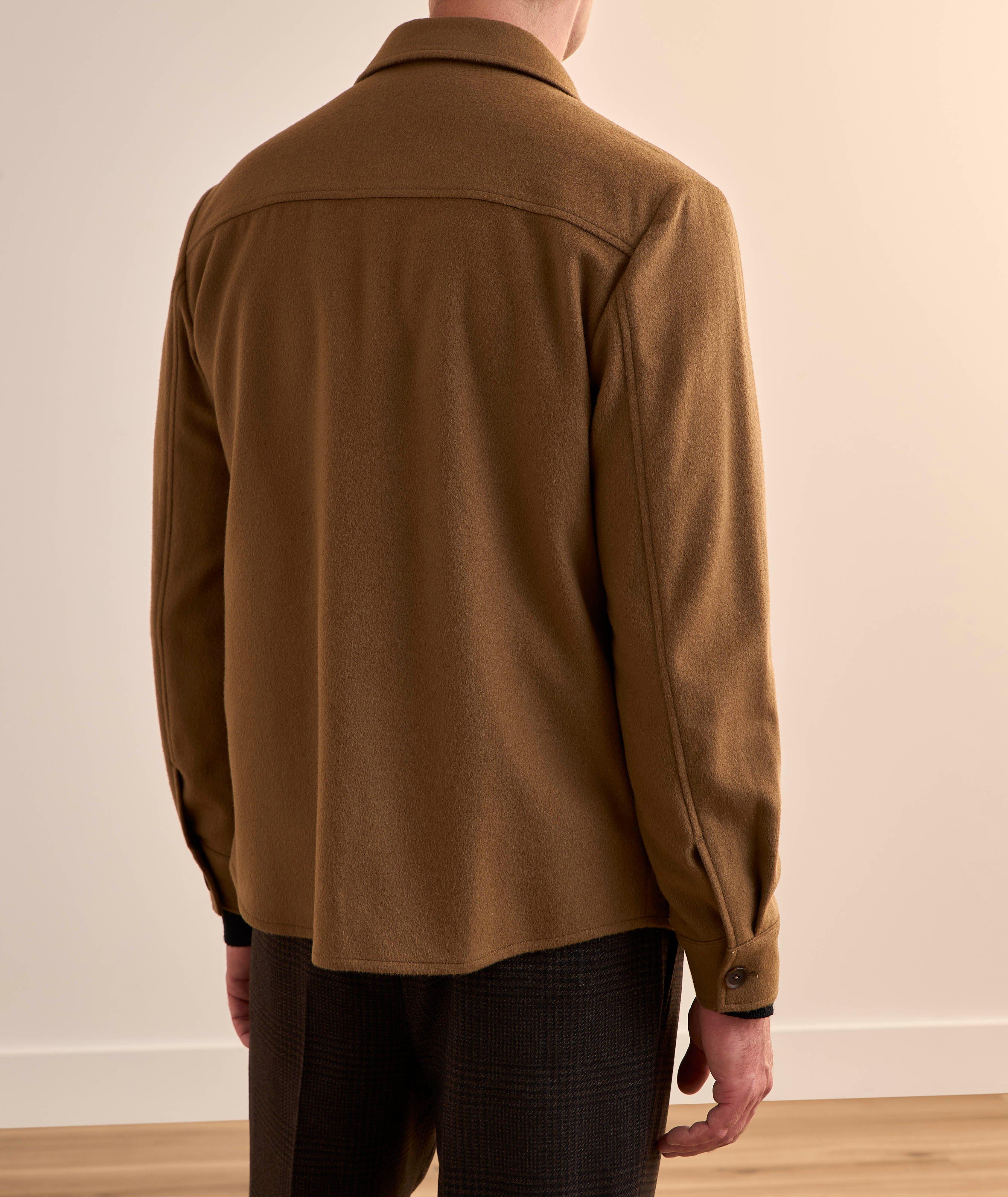 Wool-Cashmere Shirt Jacket image 2