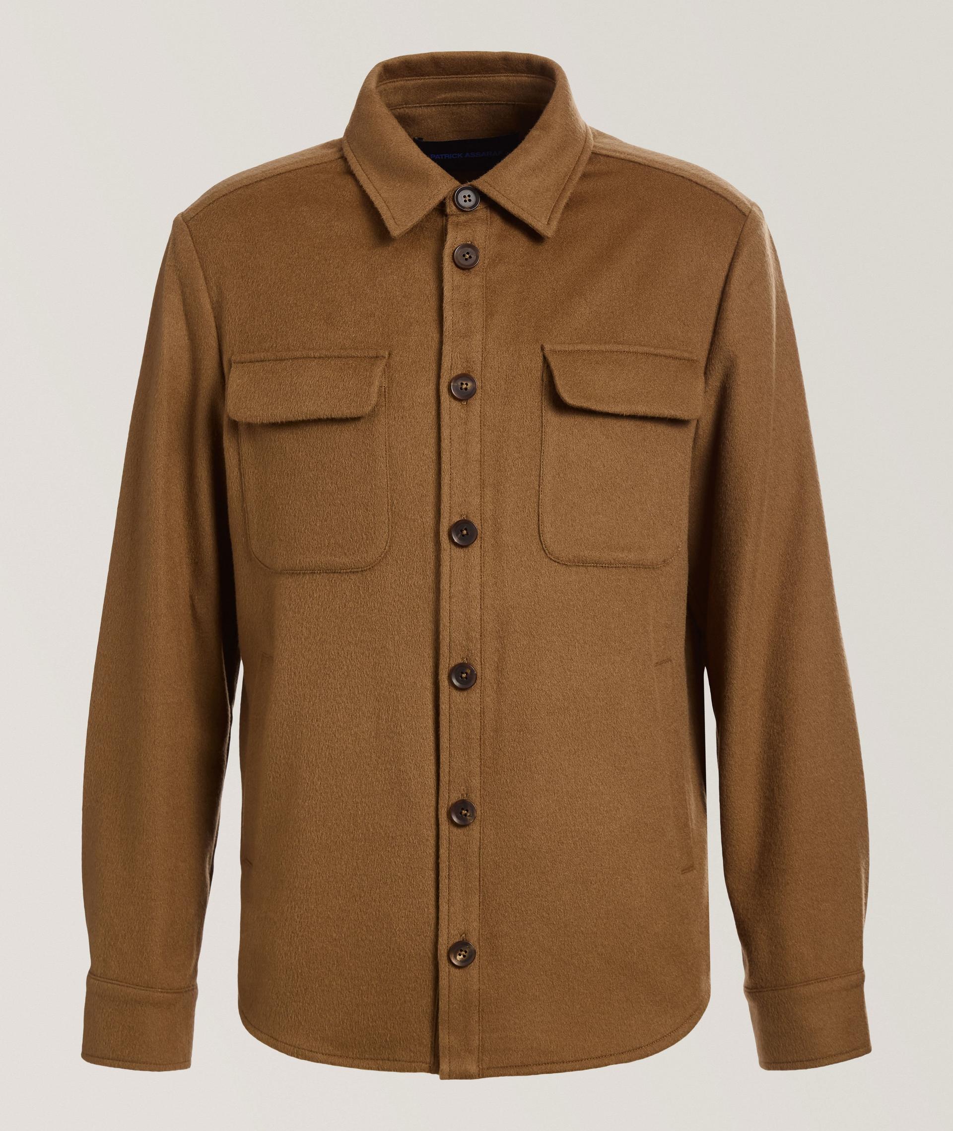 Wool-Cashmere Shirt Jacket image 0