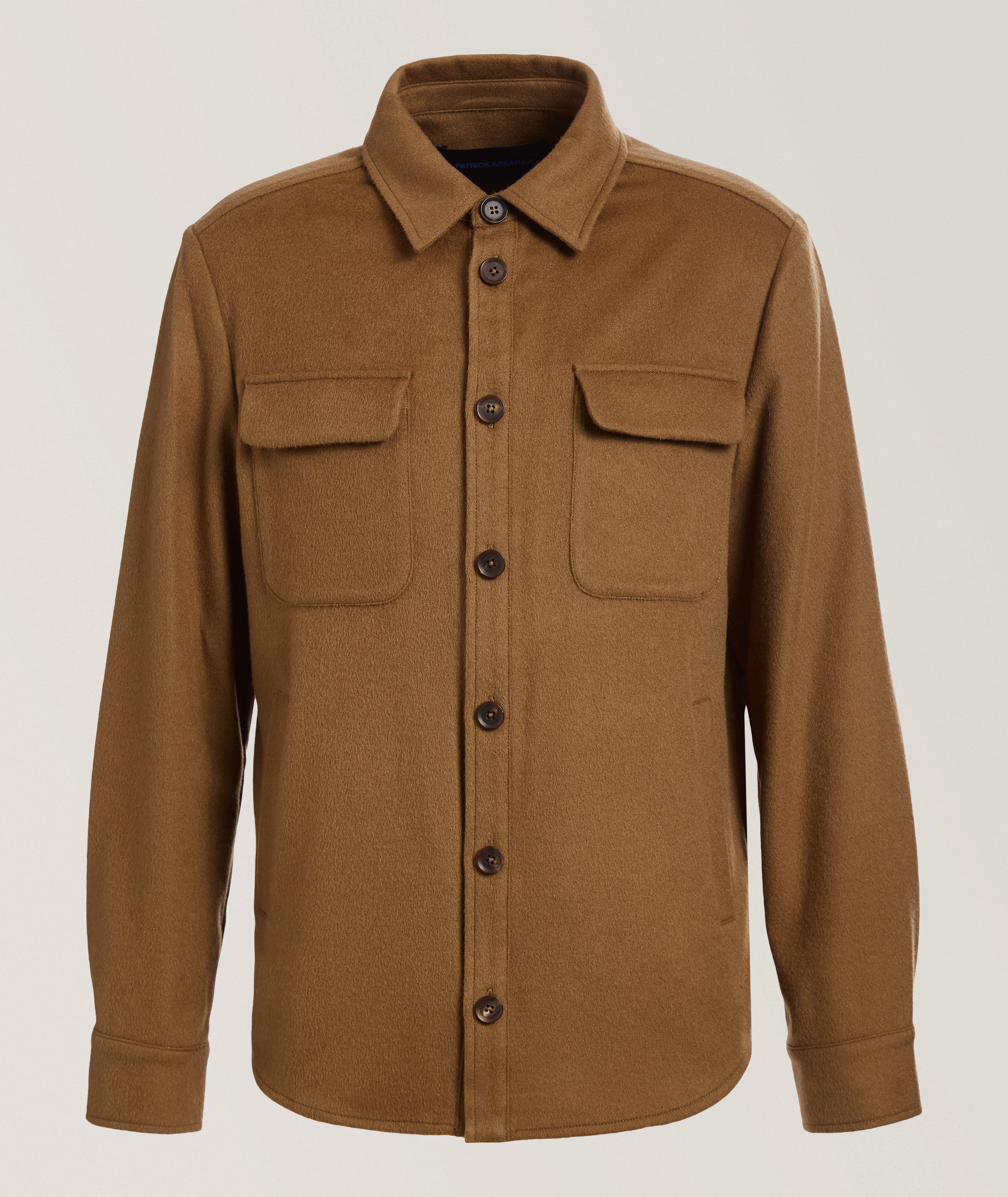 Wool-Cashmere Shirt Jacket image 0